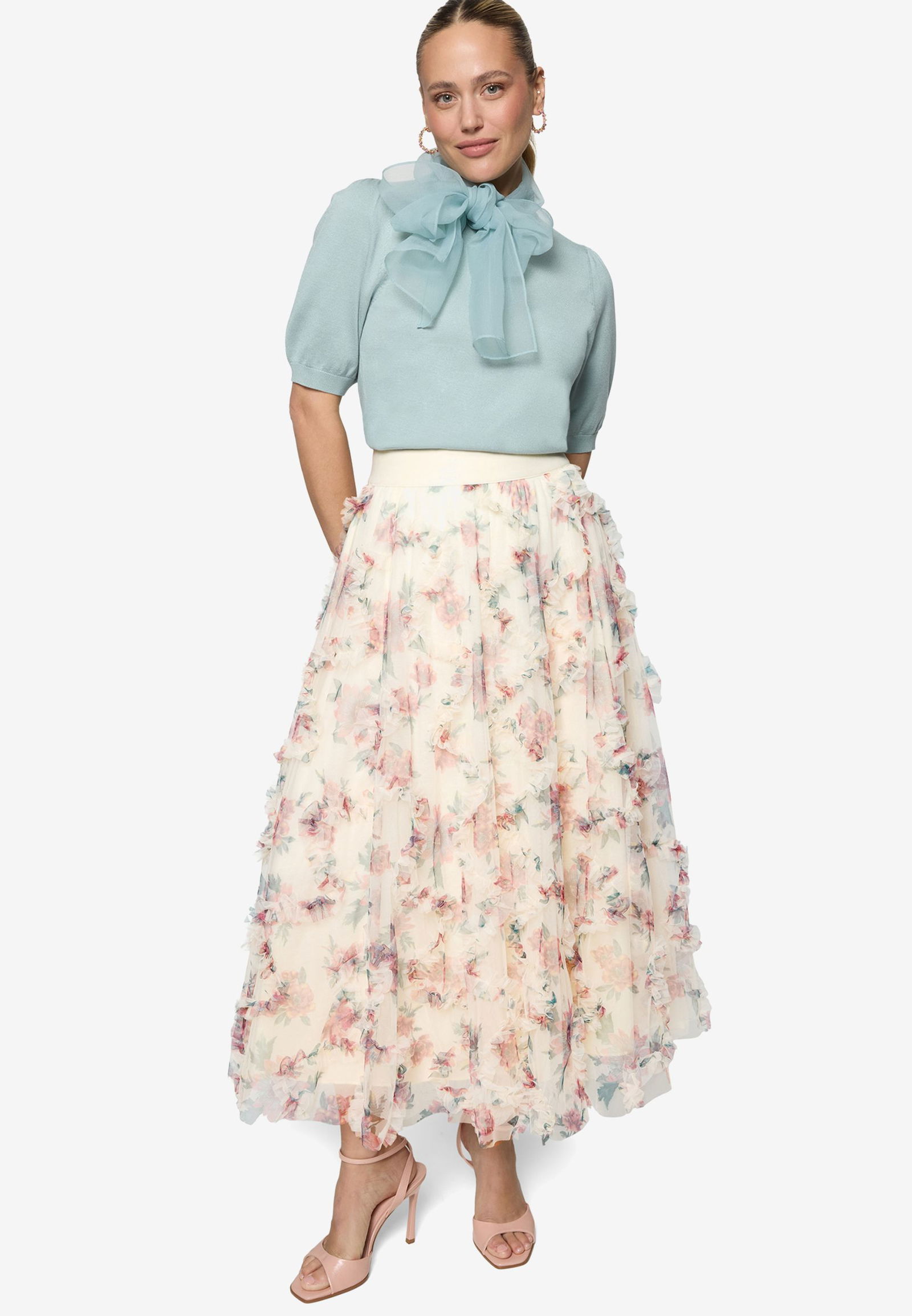 |  Tüllrock mit Rüschen | 44 | 1605_1843