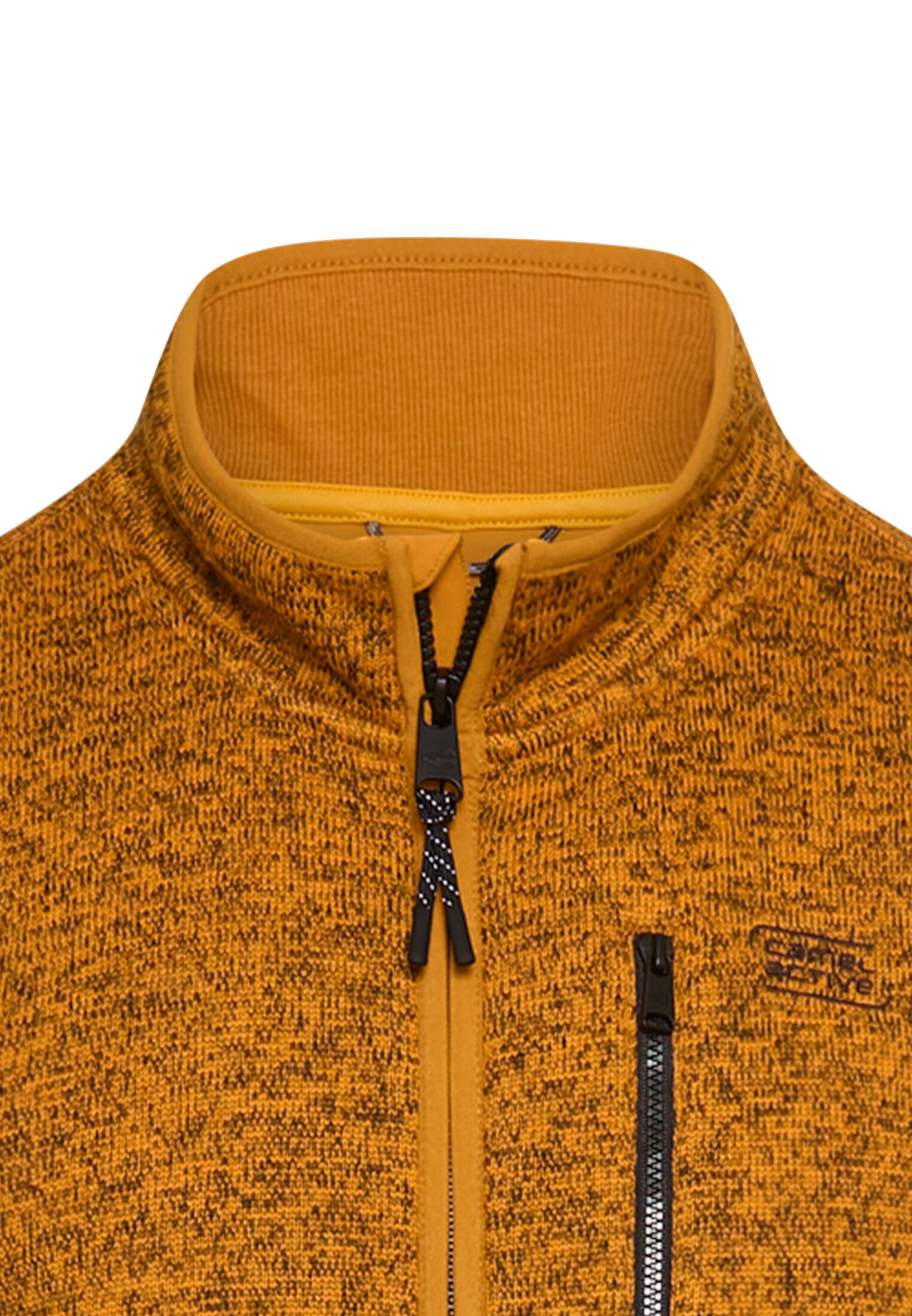 Camel Active Strickjacke mit Stehkragen #3