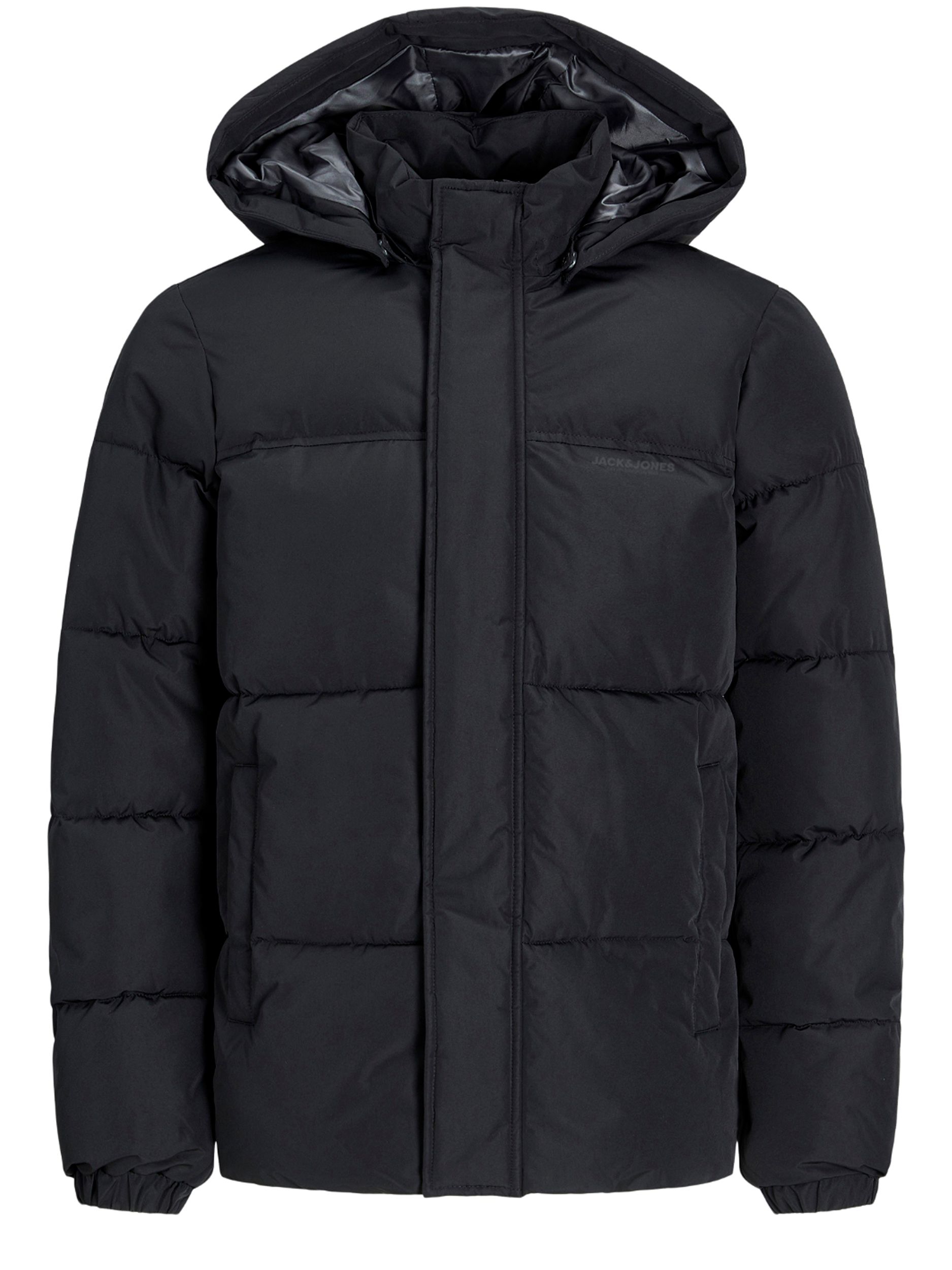 Jack&Jones |  JJEBRADLEY PUFFER HOOD JNR | 152 | black