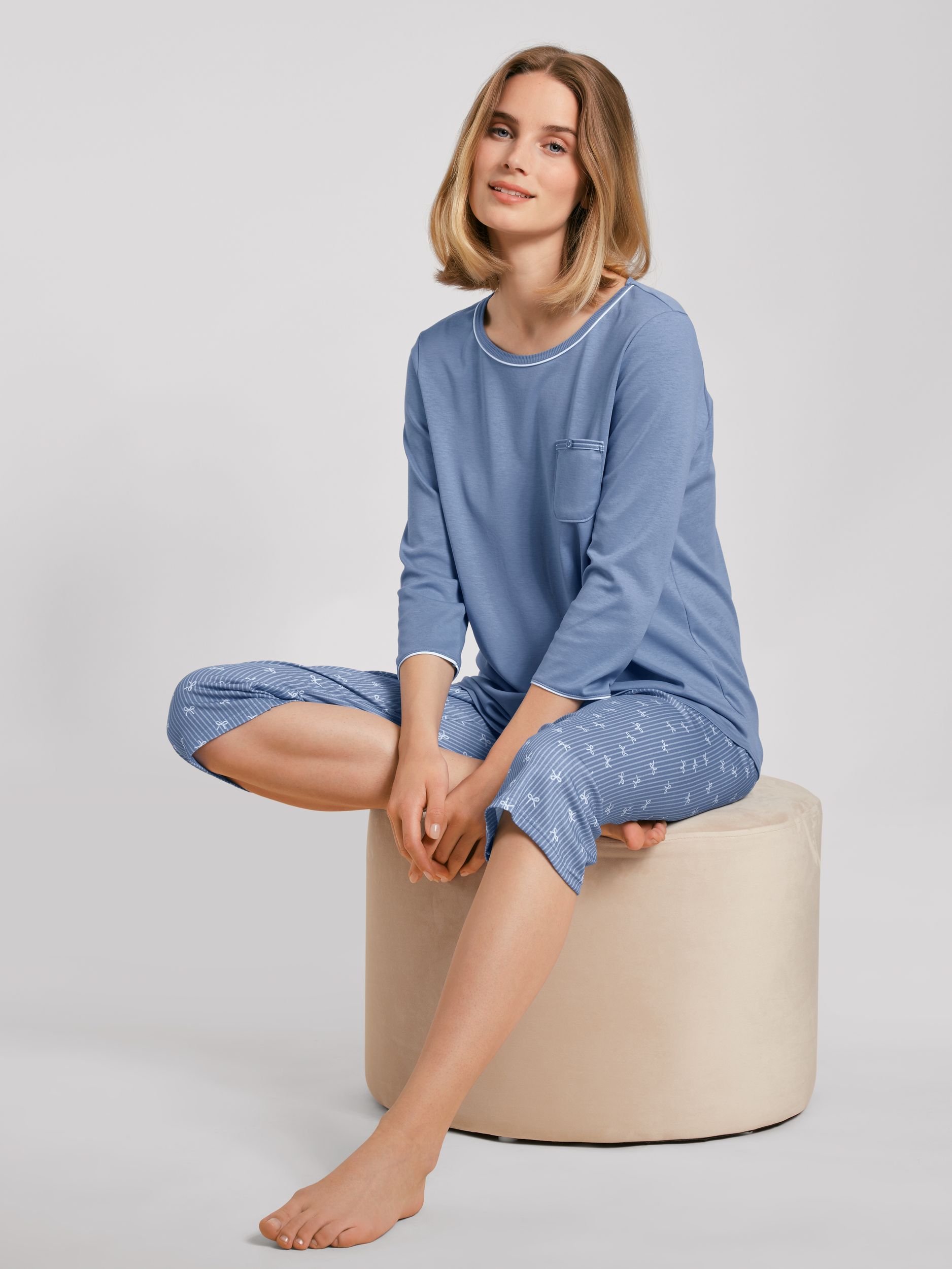 Calida |  Calida Nachthemd  | M | provence blue