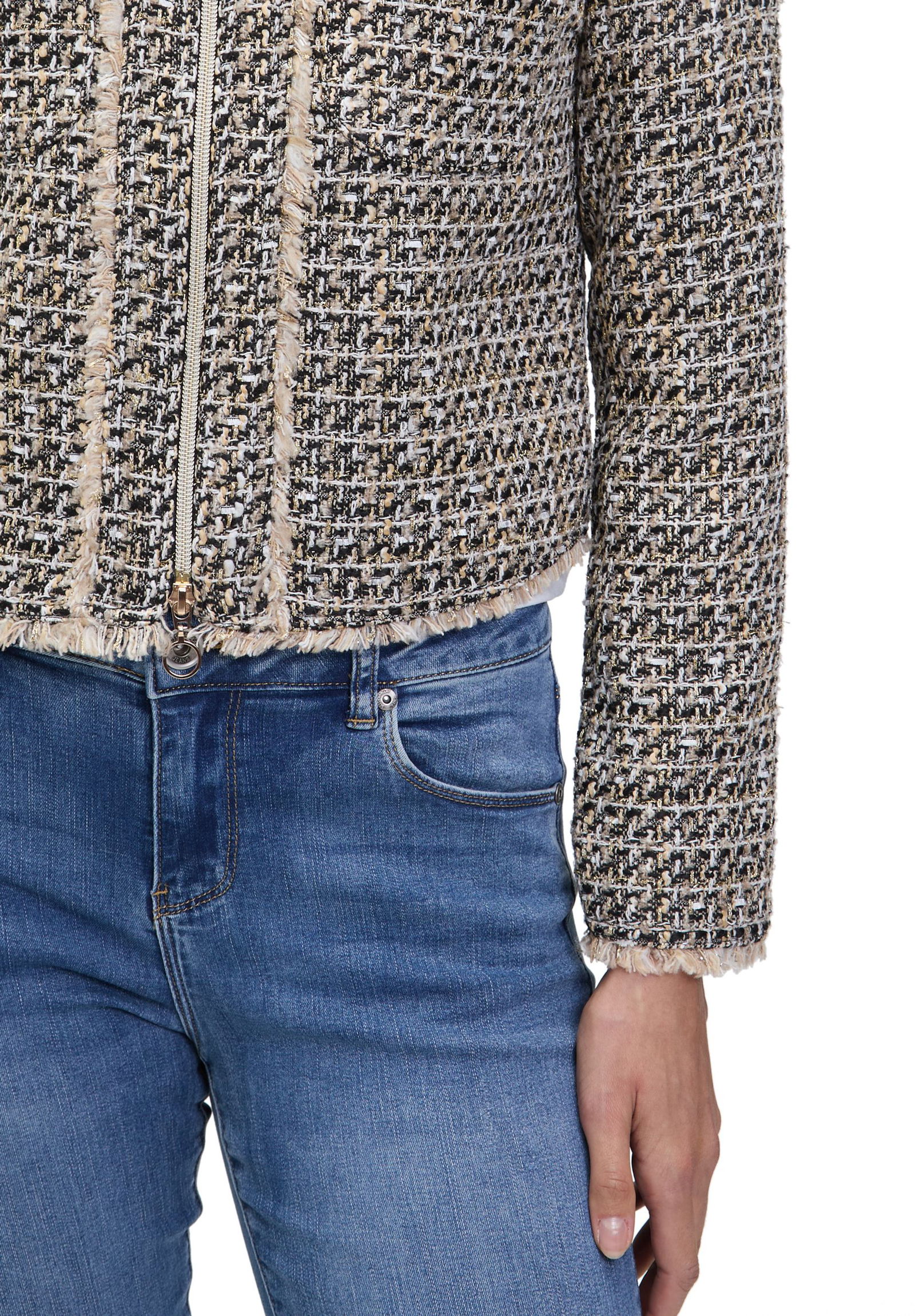 Betty Barclay |  Betty Barclay Funktionsjacke  | 38 | schwarz/beige