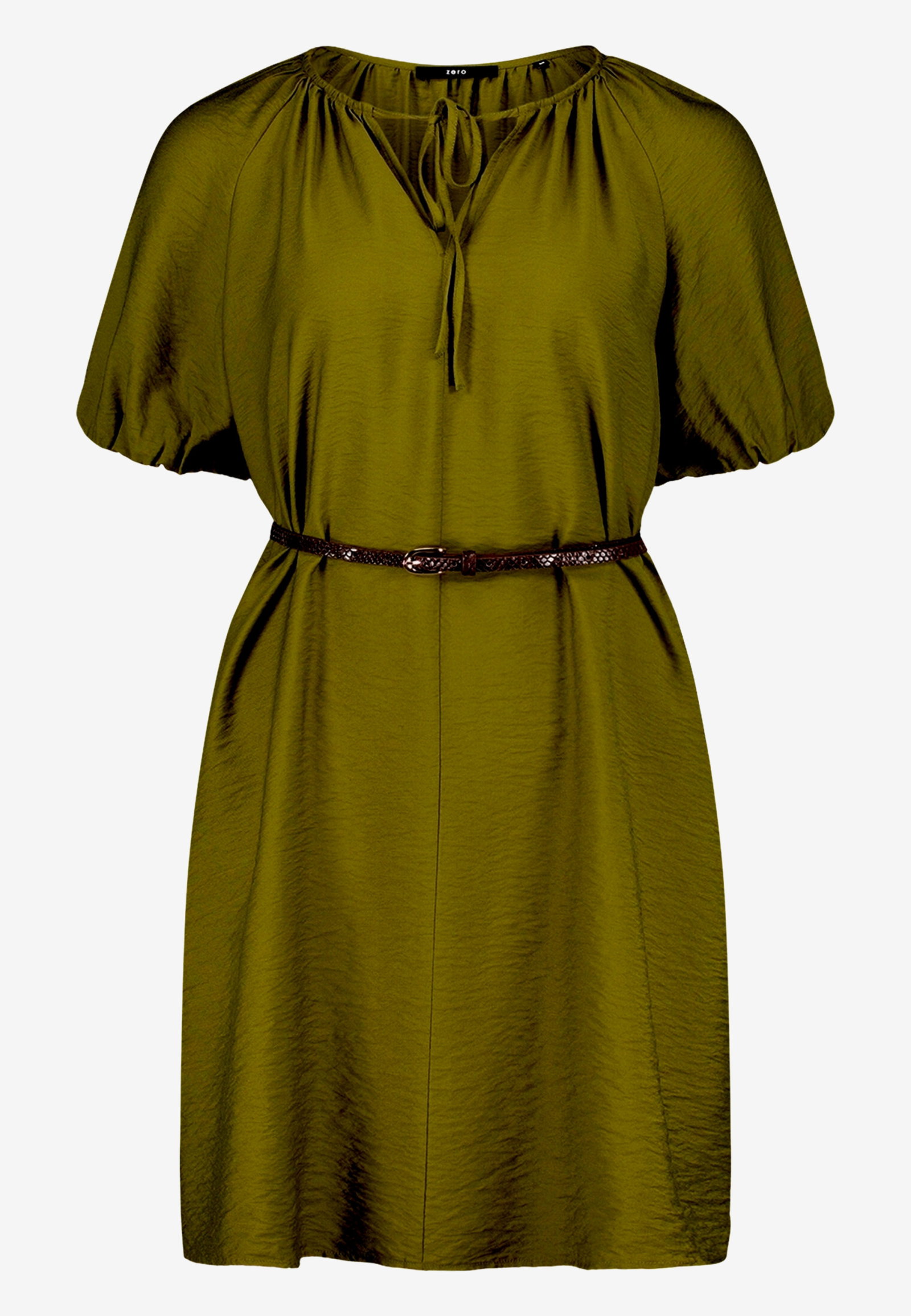 Kleid Kurz 1/2 Arm, Fir Green #1