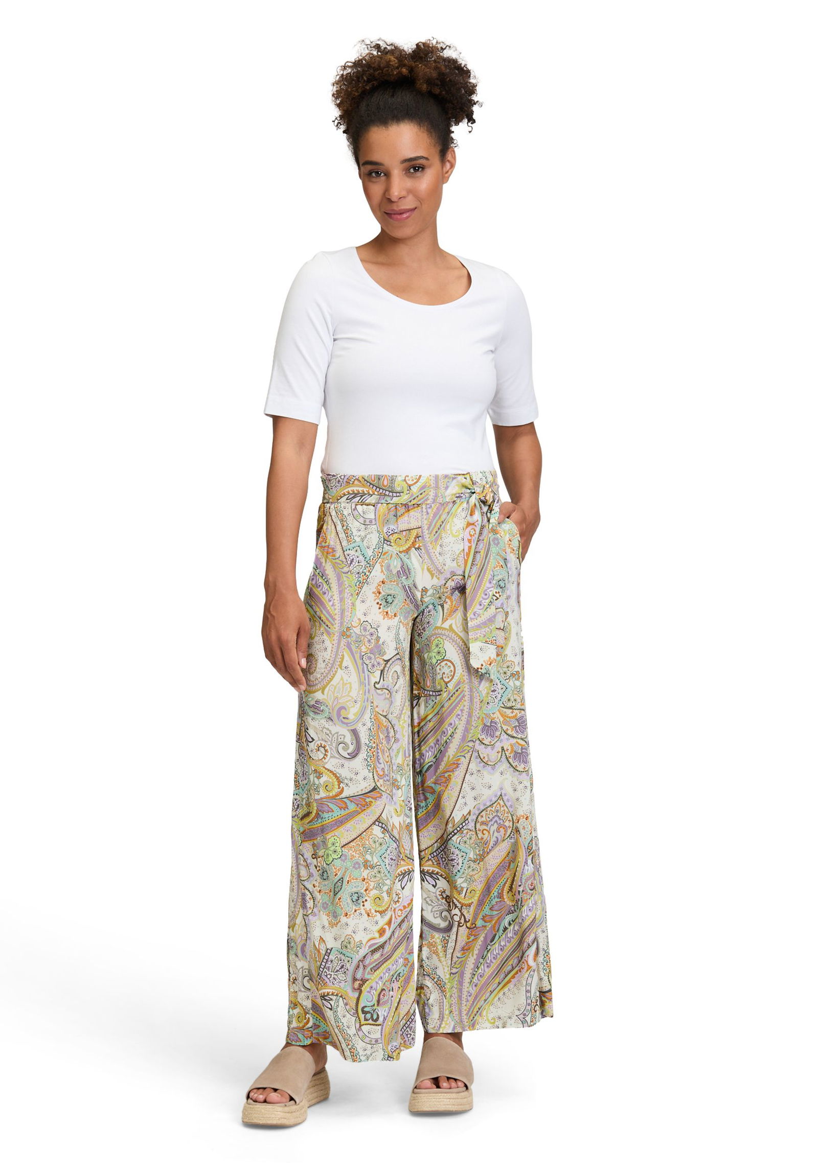  | Hose Casual 1/1 LAEnge, Green/Purple | 38
