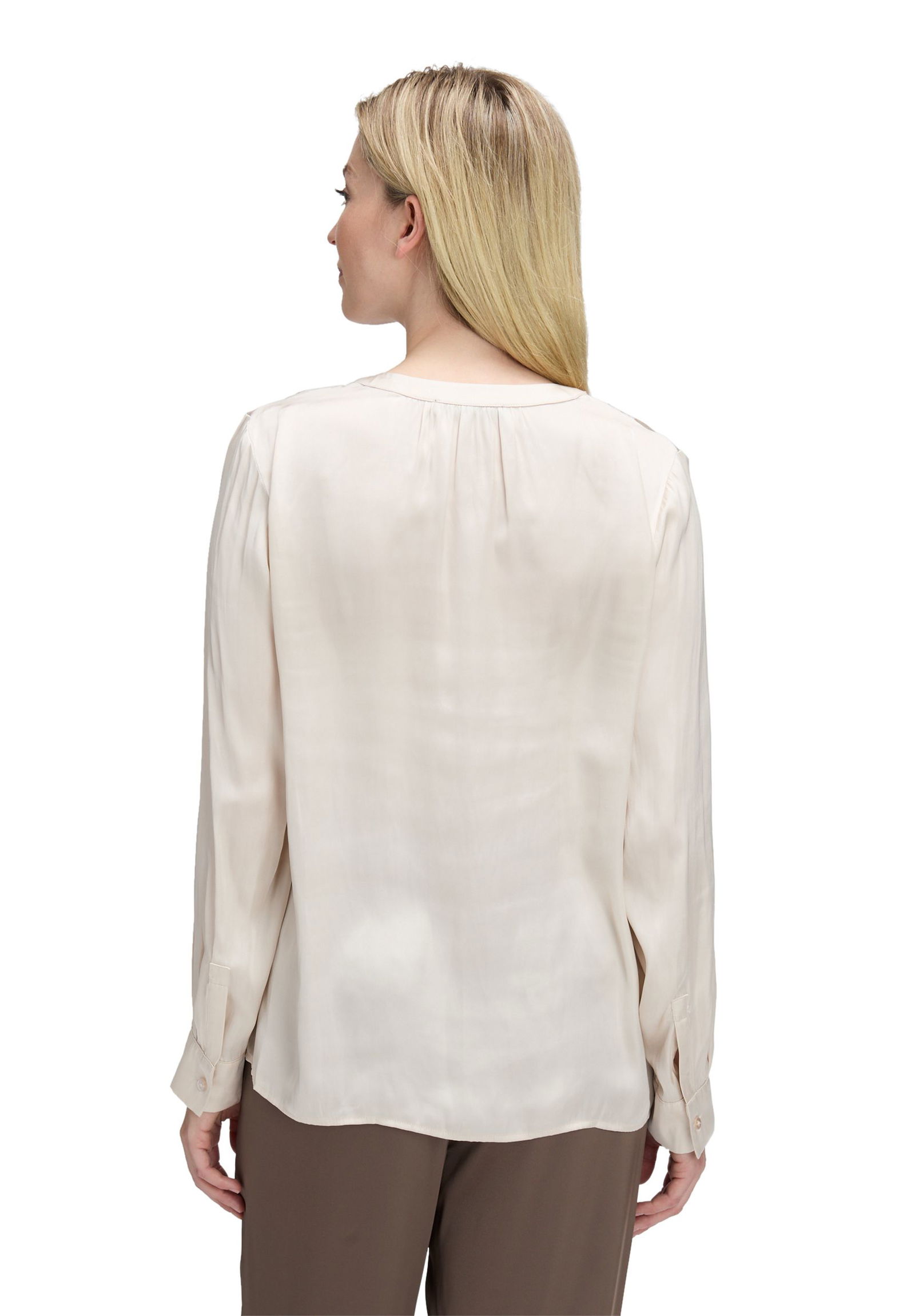 Betty Barclay | Betty Barclay Druckbluse | 42 | beige