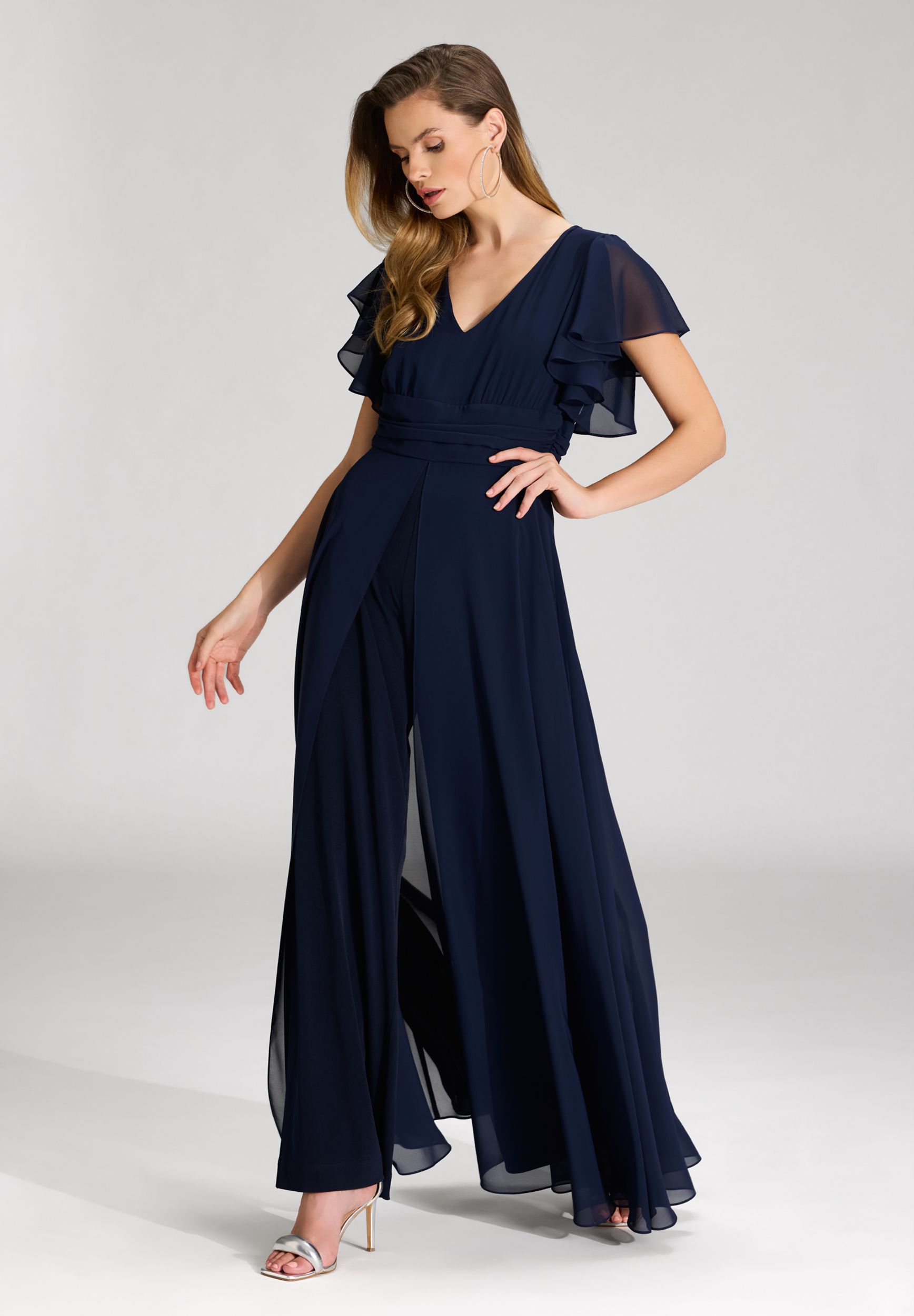 SWING |  SWING Langes Kleid  | 42 | navy