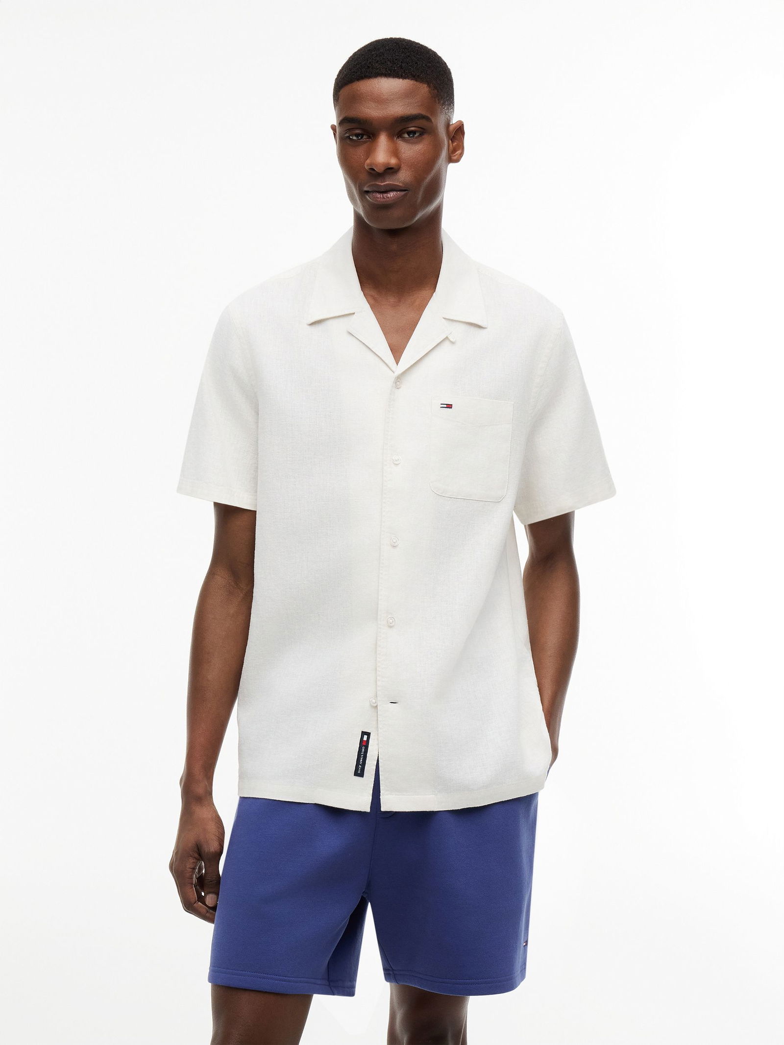 Tommy Jeans |  Tommy Jeans Hemd Super Slim Fit  | M | ecru