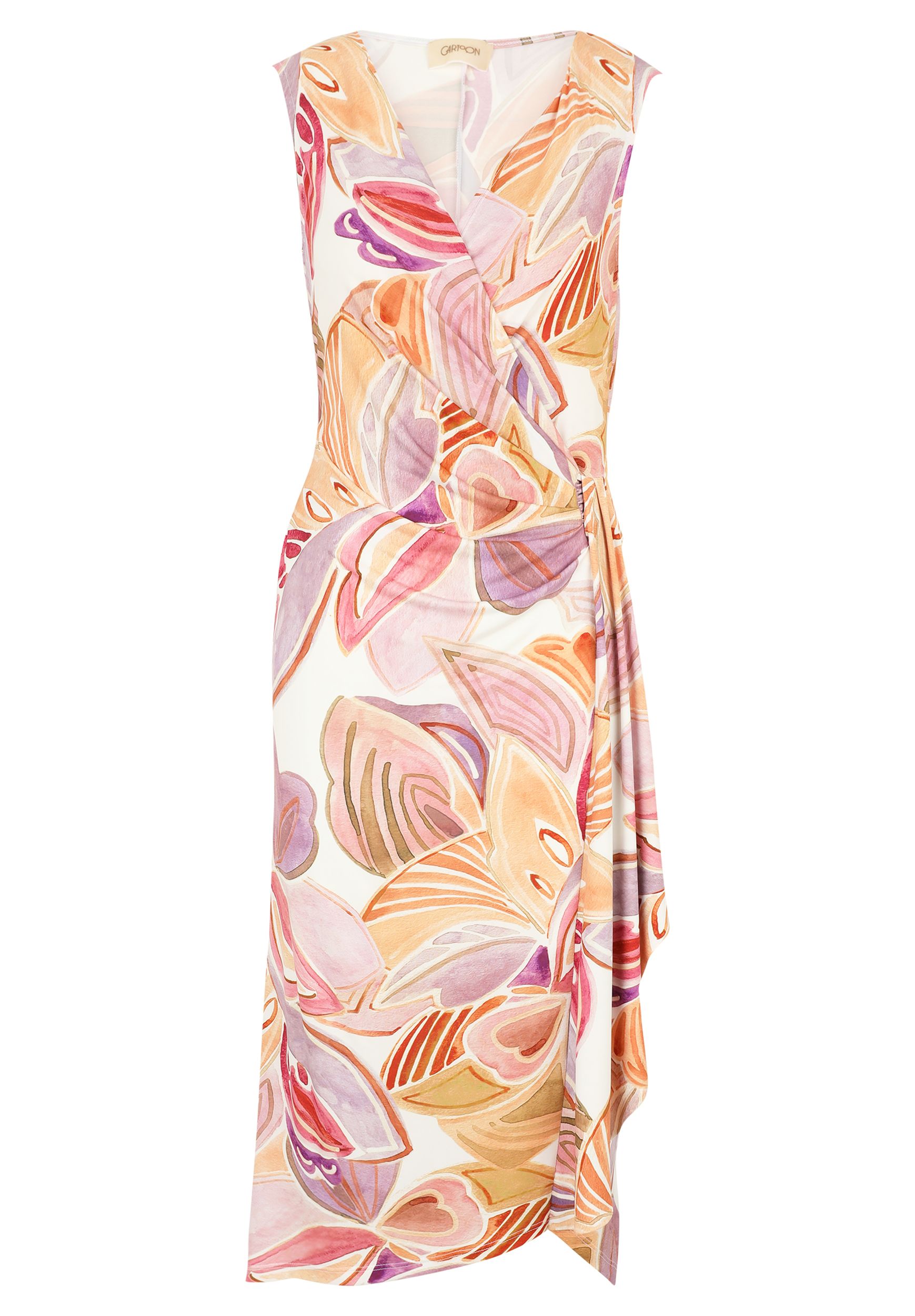 Cartoon |  Cartoon Sommerkleid  | 42 | cream/rosé