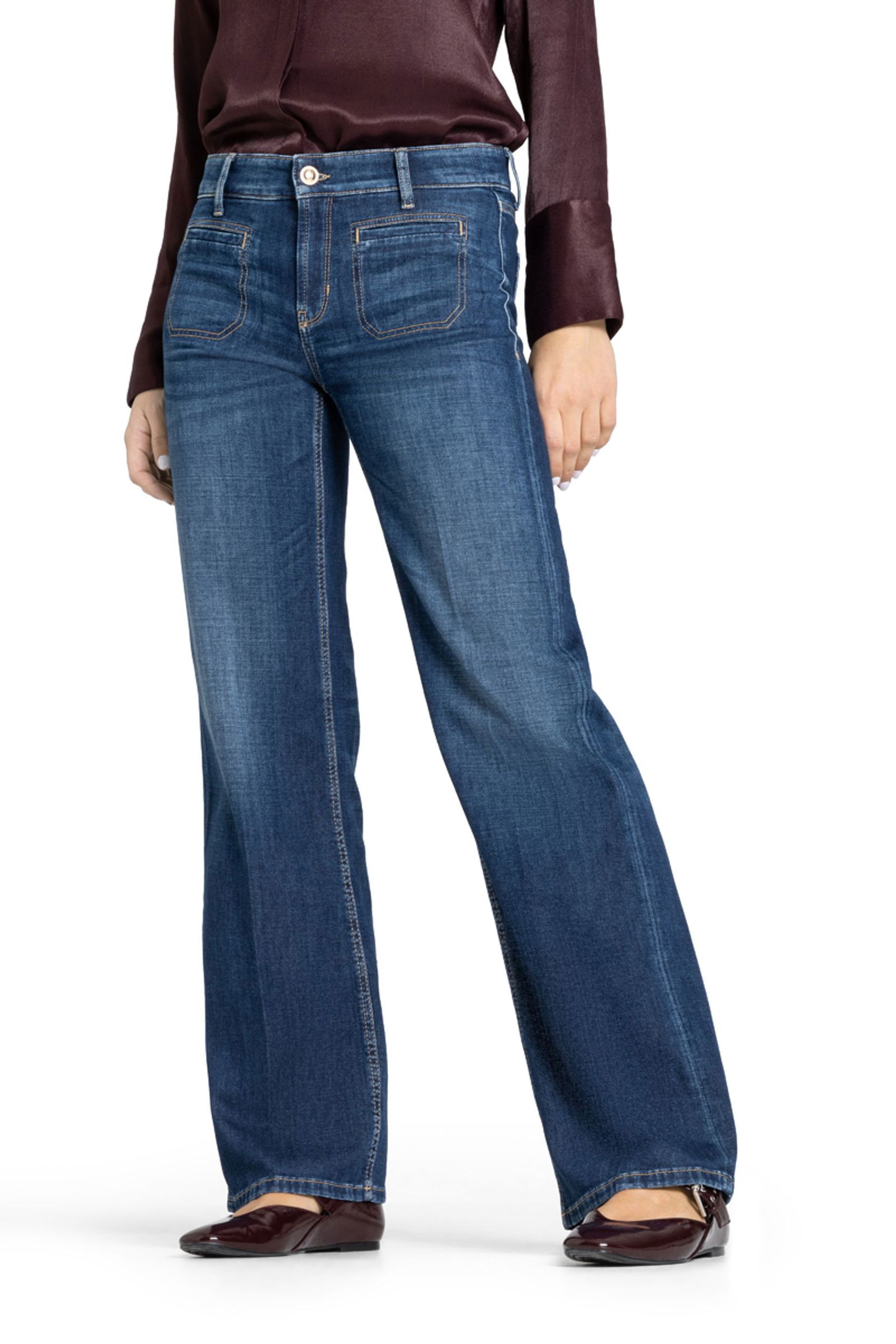 Cambio |  Cambio Straight Leg Jeans 