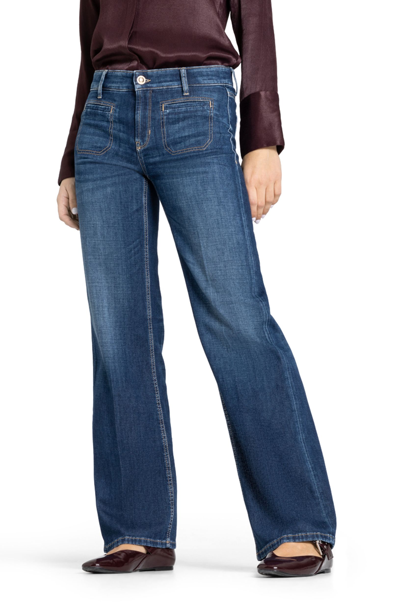 Cambio |  Cambio Straight Leg Jeans 