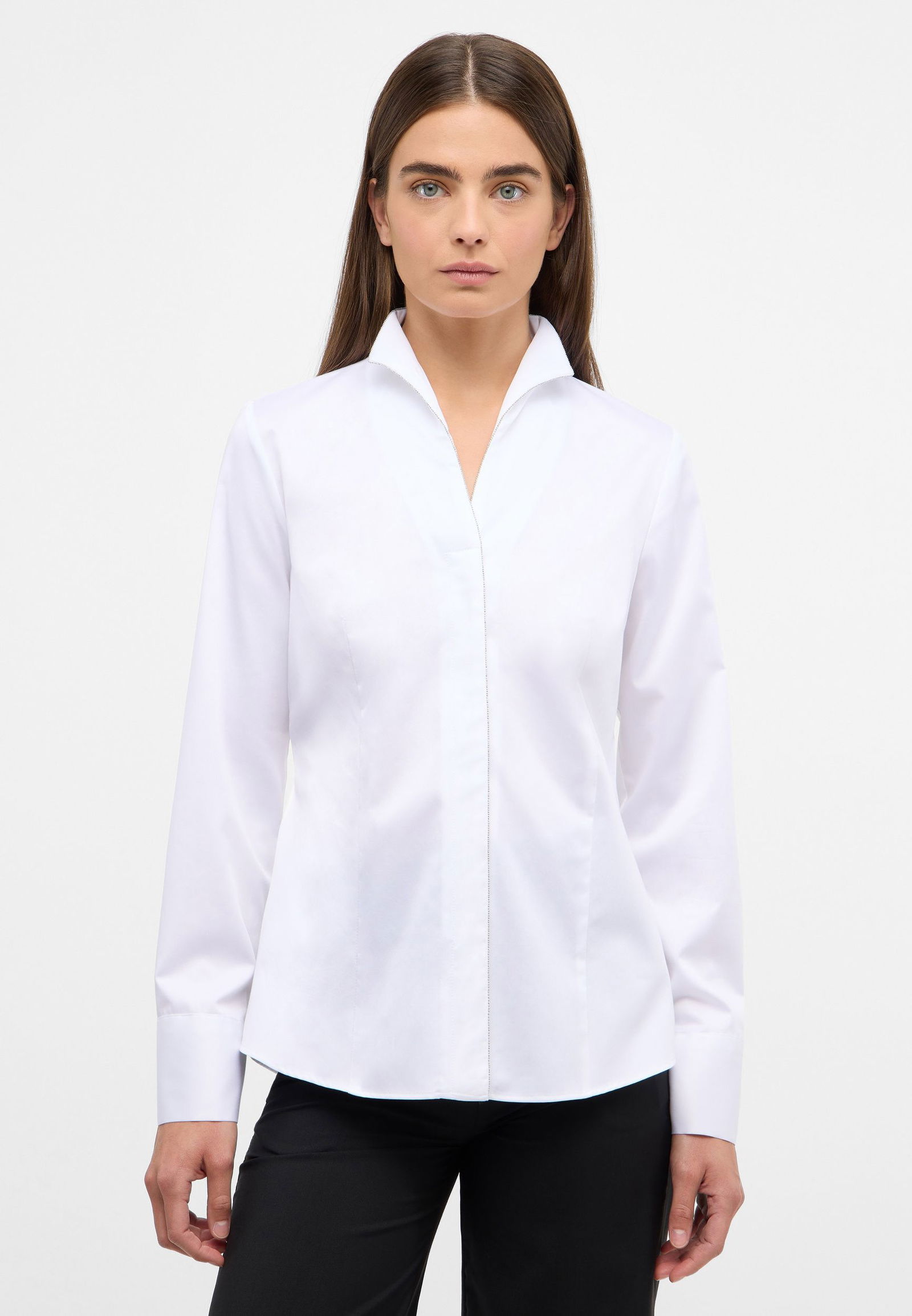 7a284c06254bebe08513bc947186da05 Eterna | Eterna Druckbluse | 40 | weiß