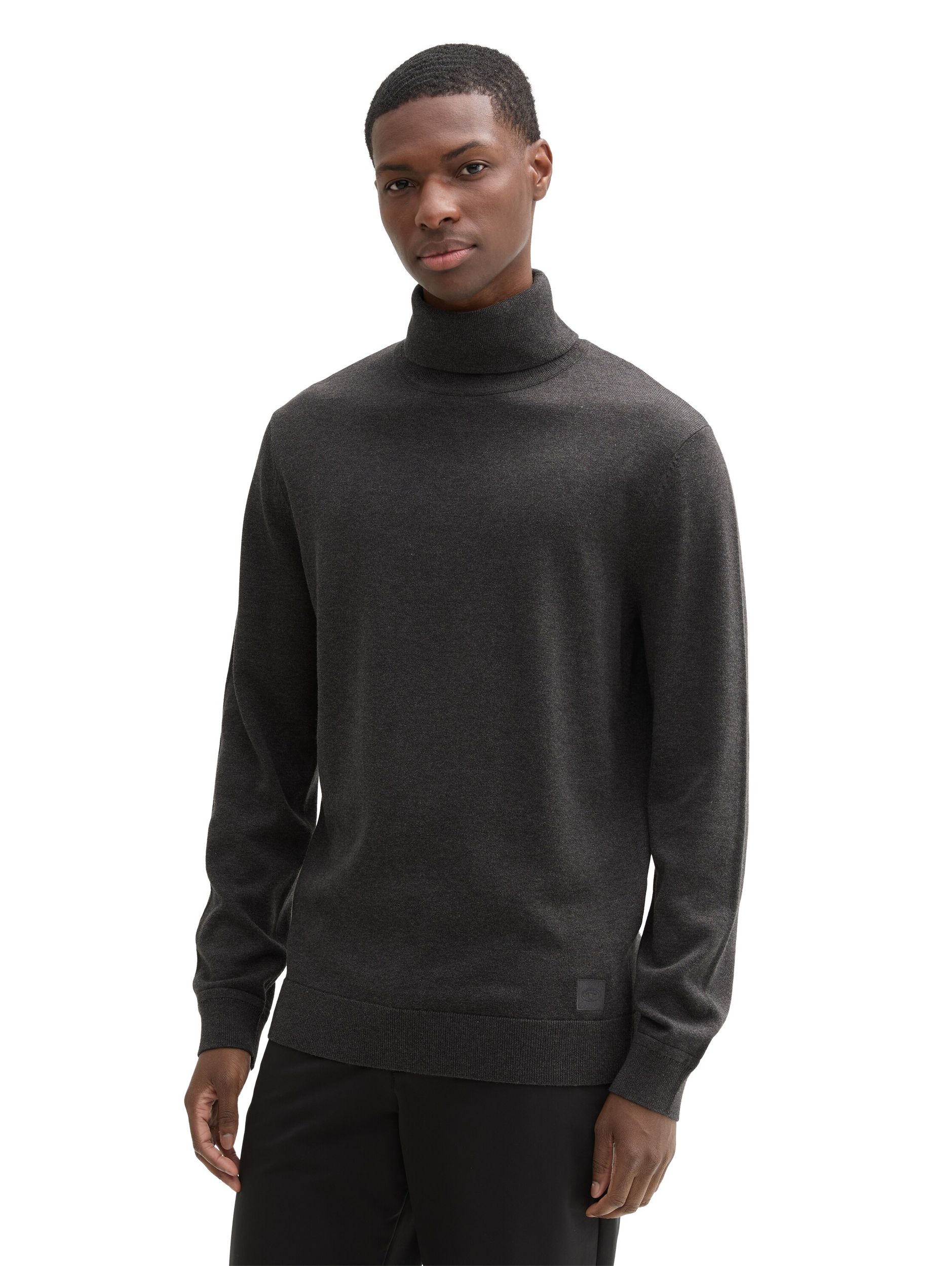 Tom Tailor |  Tom Tailor Pullover  | XL | black grey melange