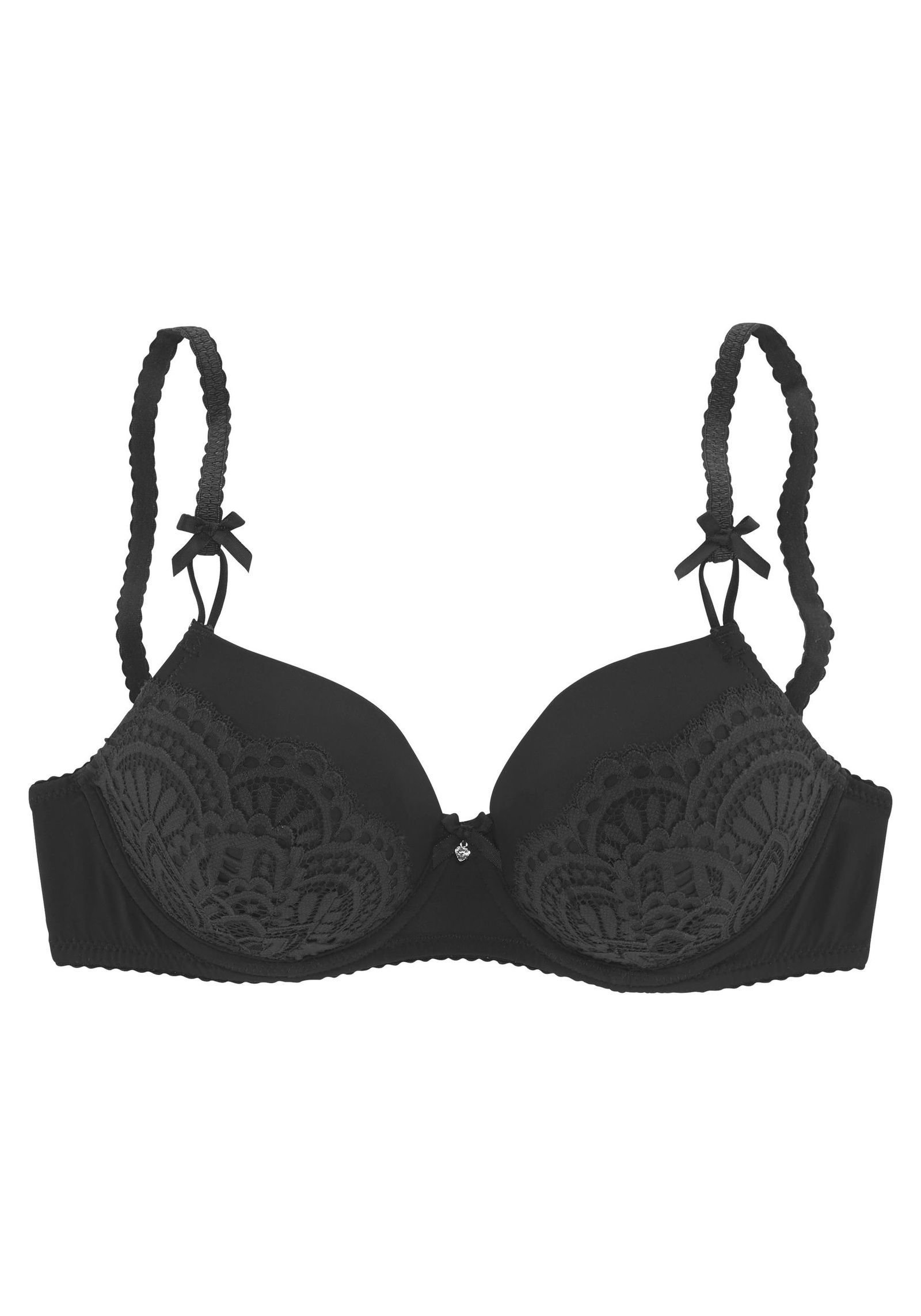 8b6cf65a28f24db08553bbaf0fd46790 Lascana | lascana Schalen-BH | 75/D | black