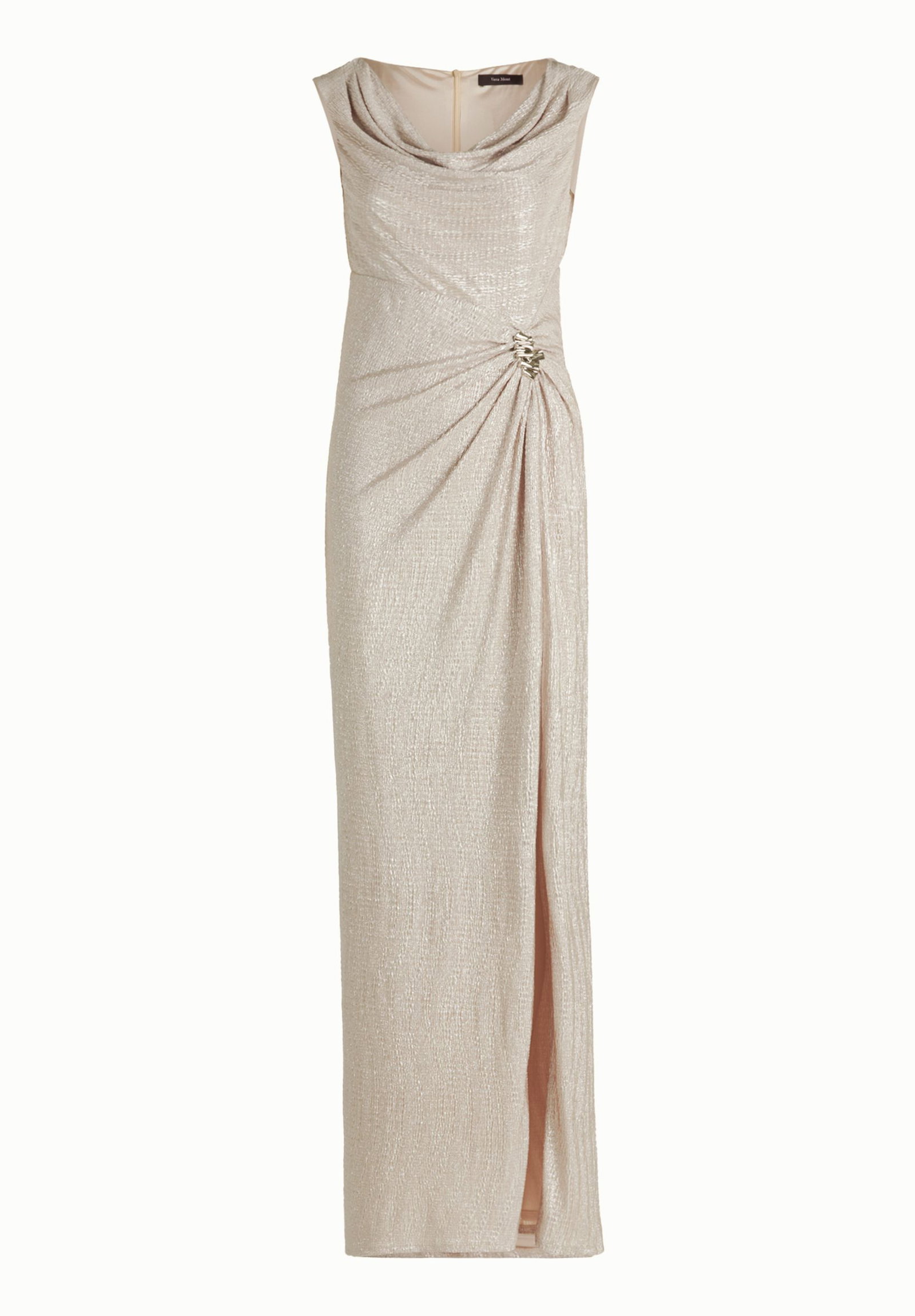 b517212fd478fe9a501aa0f4248e8c14 Vera Mont | Vera Mont Langes Kleid | 38 | cream/silver