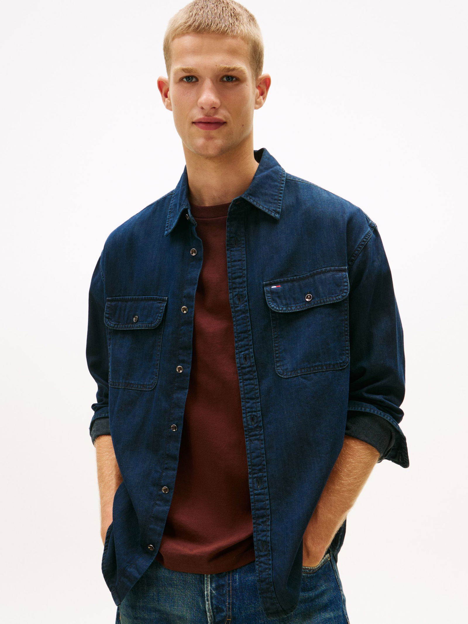 Tommy Jeans | Tommy Jeans Shirt | M | denim dark