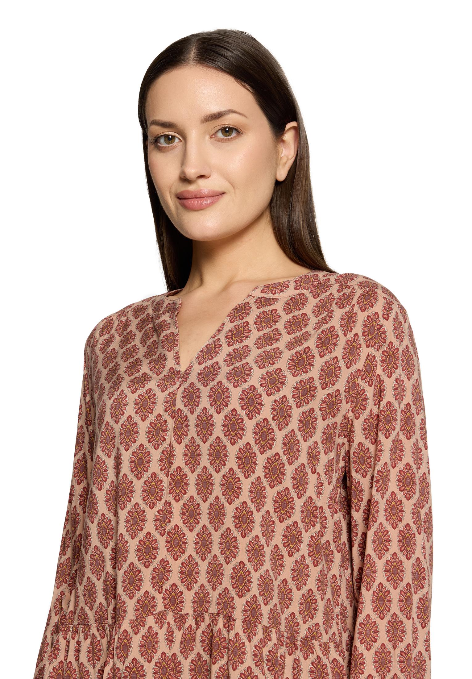 Bluse Kurz 1/1 Arm, Rosé/Rosé #6