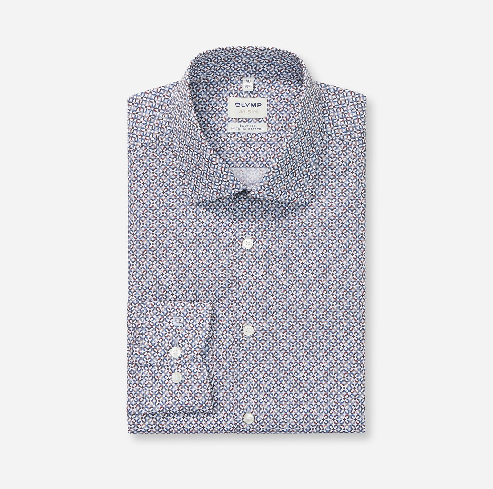 Olymp | Olymp Hemd Modern Fit | 38 | weiß
