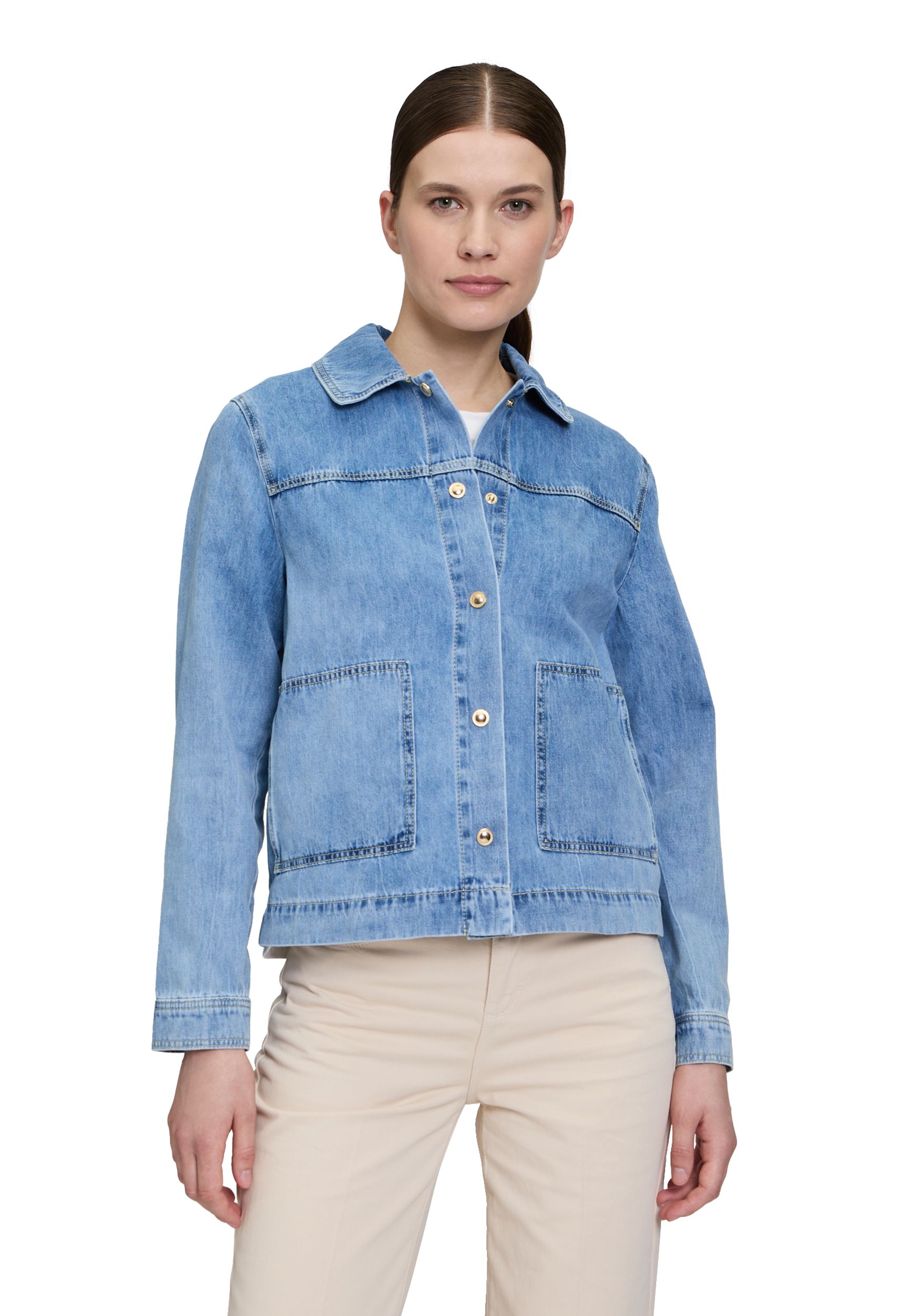 Cartoon |  Cartoon Jeansjacke | 42 | light blue denim