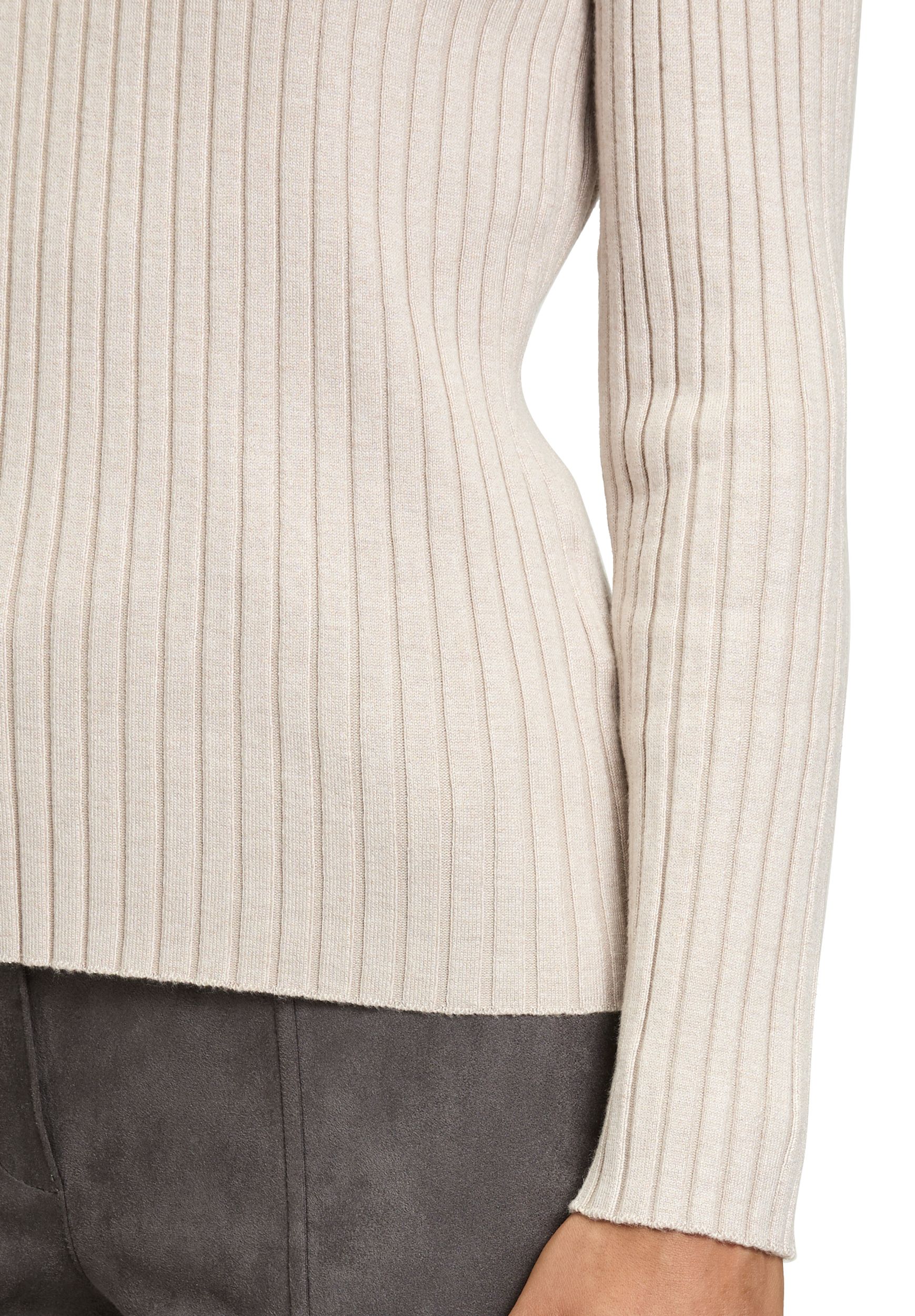 Betty Barclay |  Betty Barclay Rollkragenpullover  | 38 | light beige melange