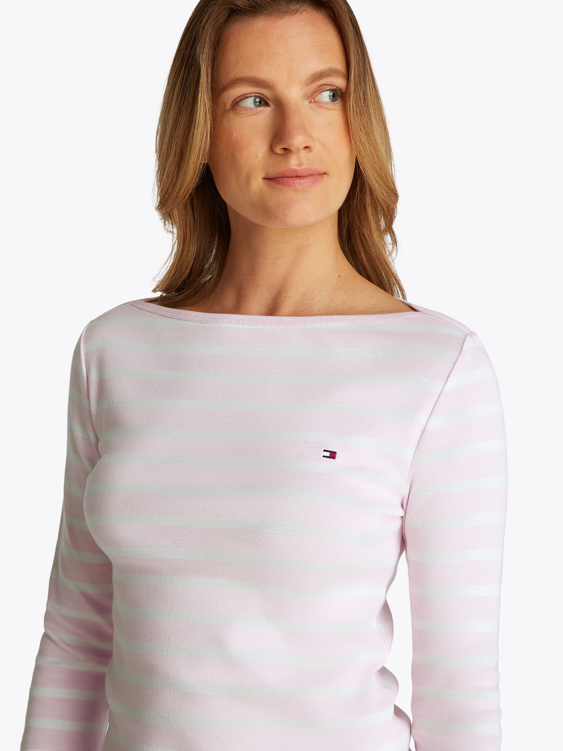 Tommy Hilfiger |  Tommy Hilfiger Shirt  | M | reg stp ancient white/ desert sky