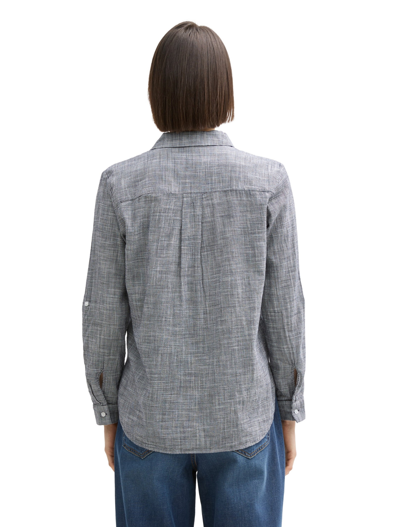 Bluse mit Brusttaschen #4