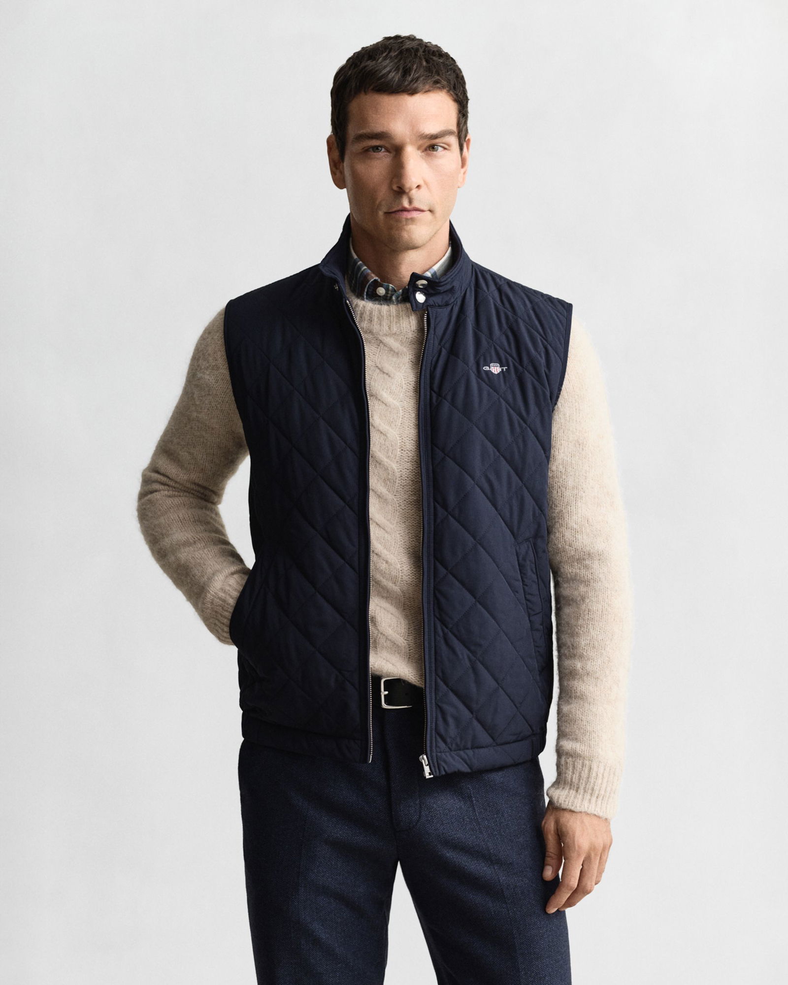 Gant |  Gant Weste  | XXXL | evening blue