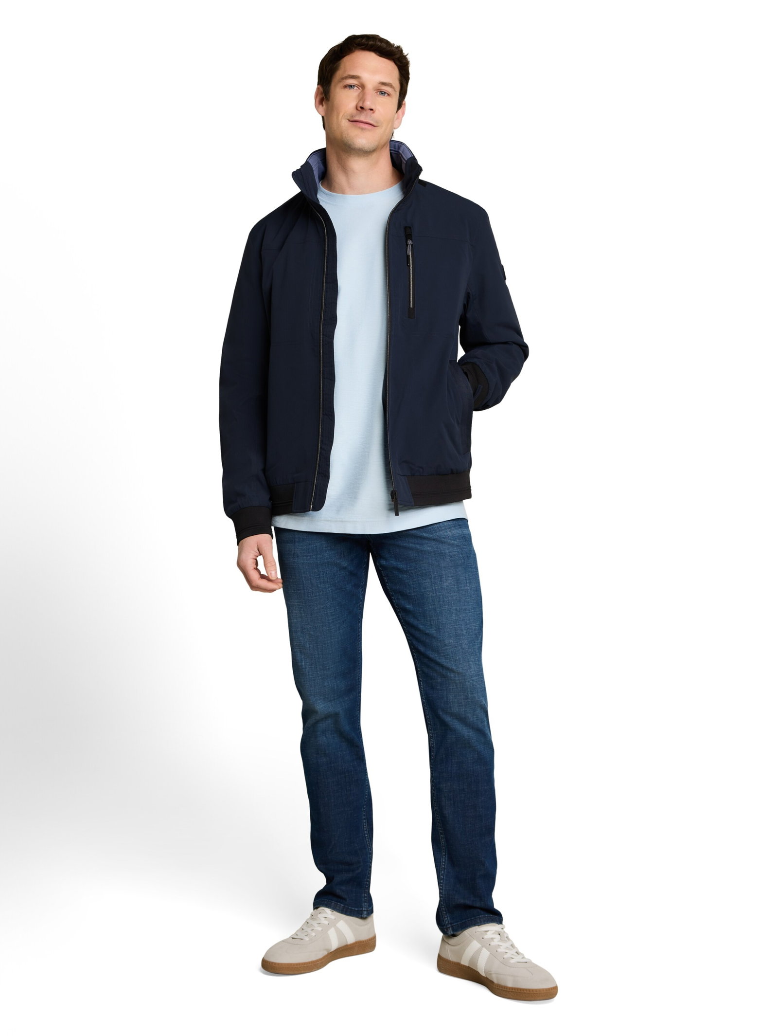 transseasonal blouson, sky captain blue #3