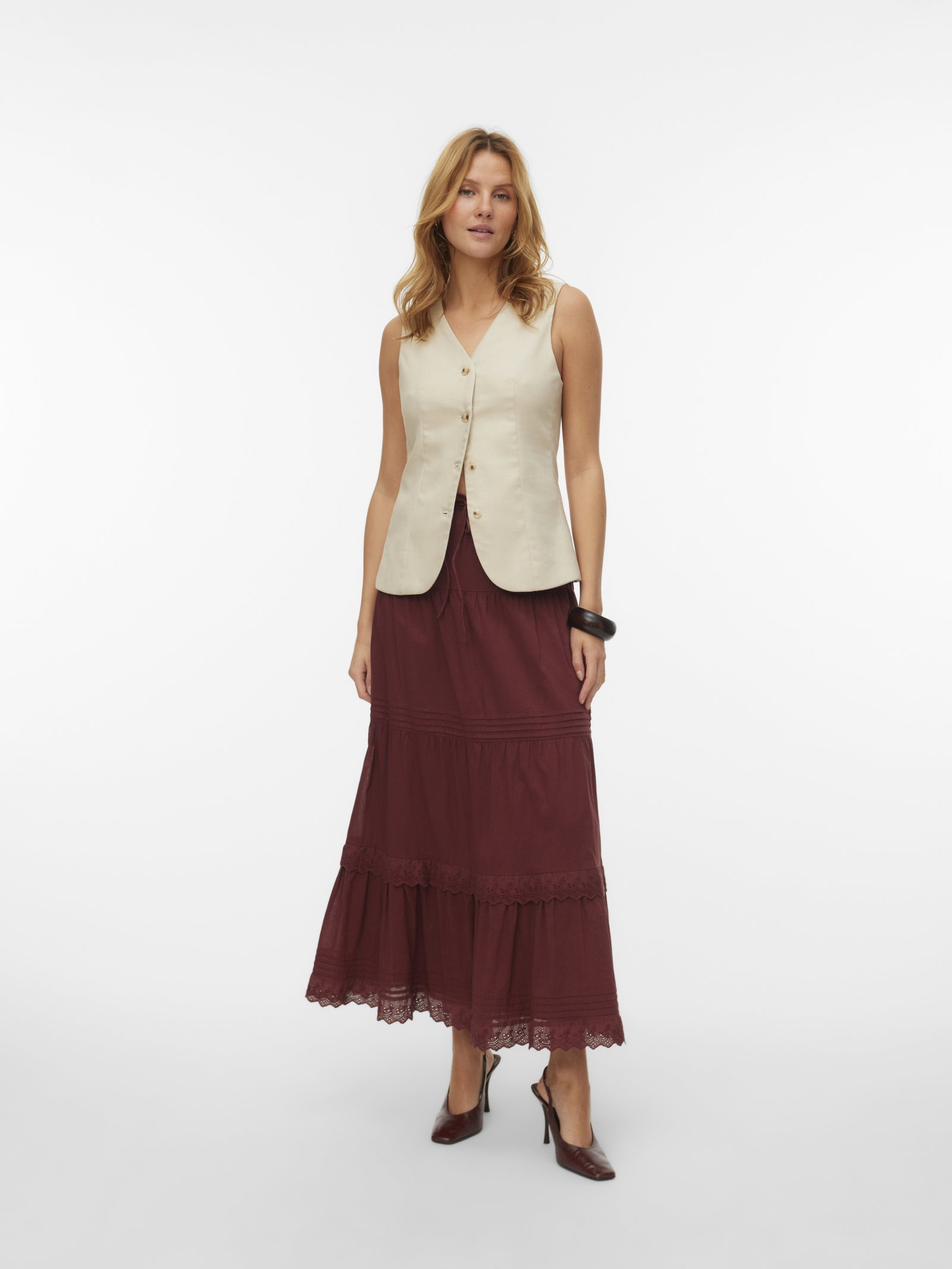VMSANDY HW ANKLE SKIRT WVN, Andorra #3