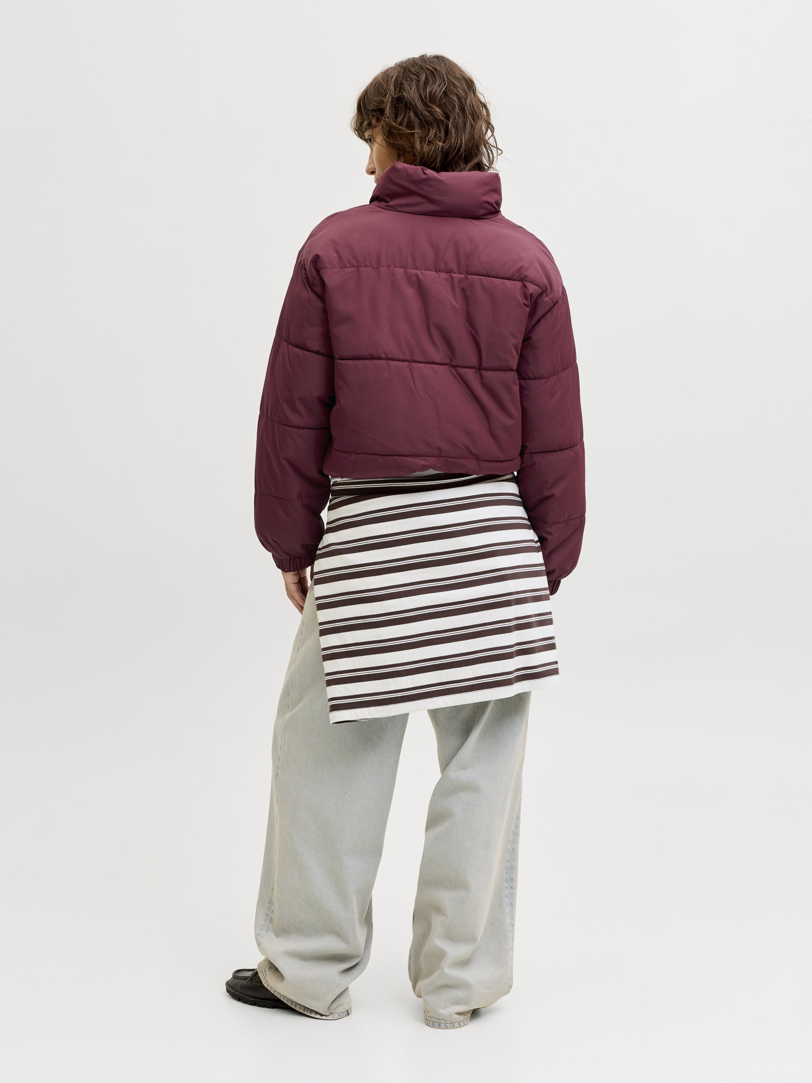 JXTRACY PUFFER JACKET OTW LN, Cabernet #4