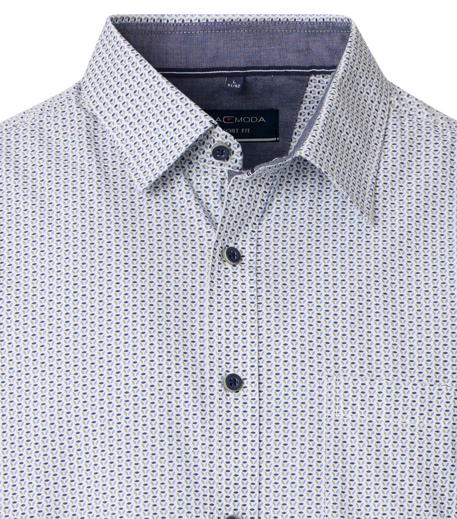 Casa Moda | Casa Moda Hemd Regular Fit | XXL | grün