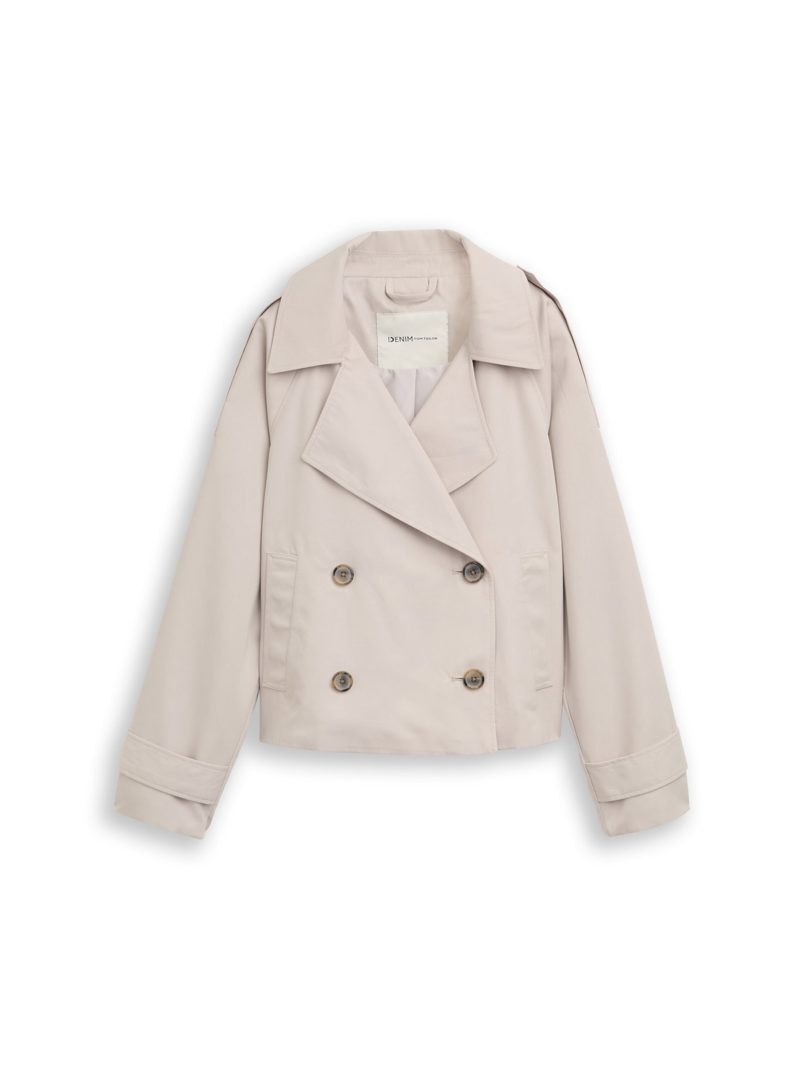 short trenchcoat, cloud grey #1