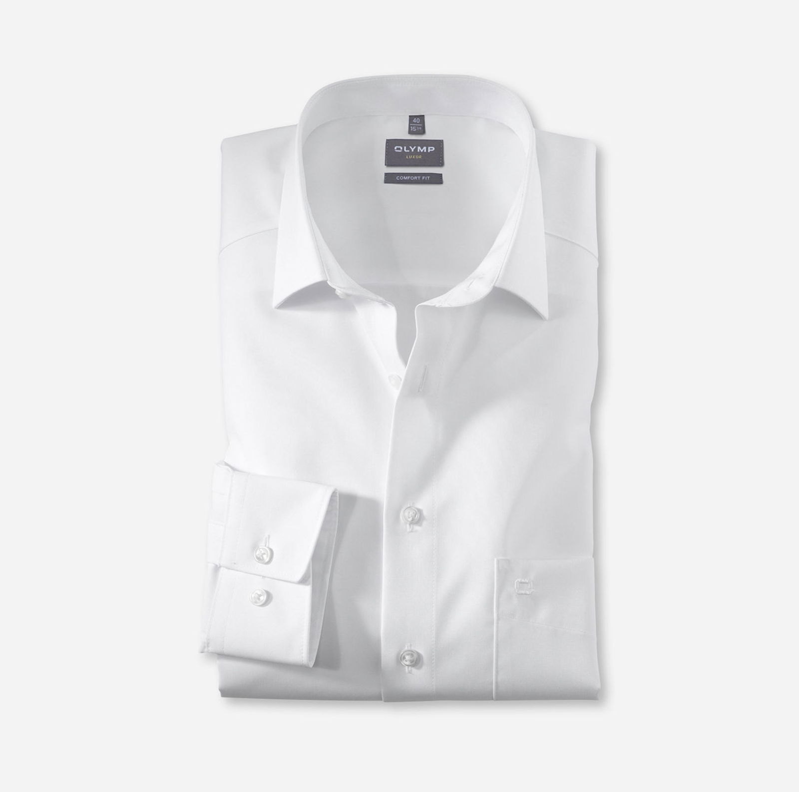 Olymp |  Olymp Hemd Modern Fit  | 47 | weiß