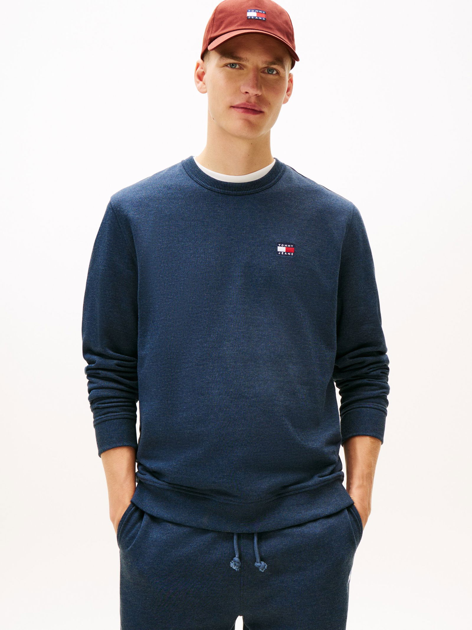 Tommy Jeans |  Tommy Jeans Sweatshirt  | XXL | dark night navy