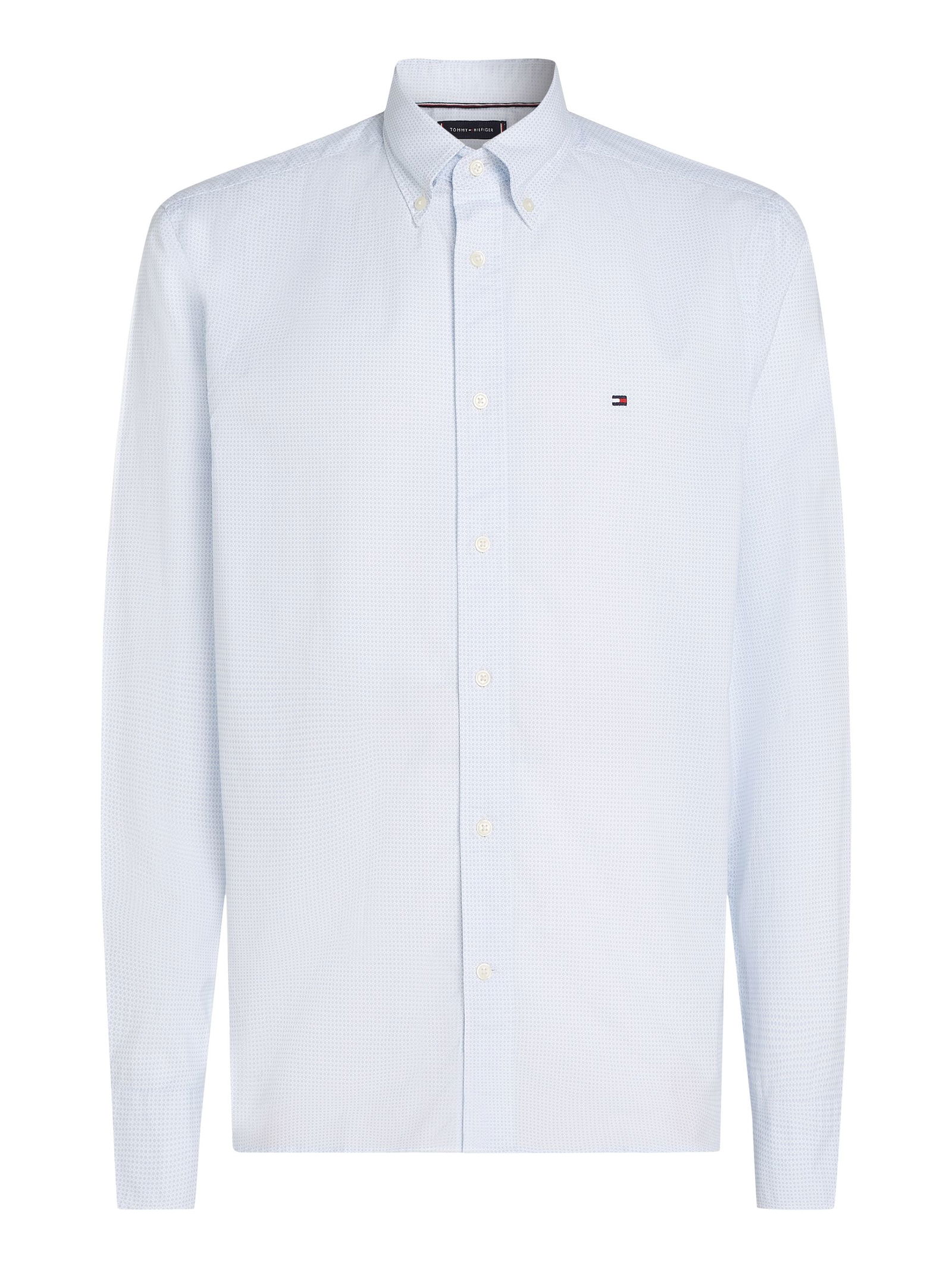 Tommy Hilfiger |  Tommy Hilfiger Hemd Regular Fit  | M | optic white / carbon navy