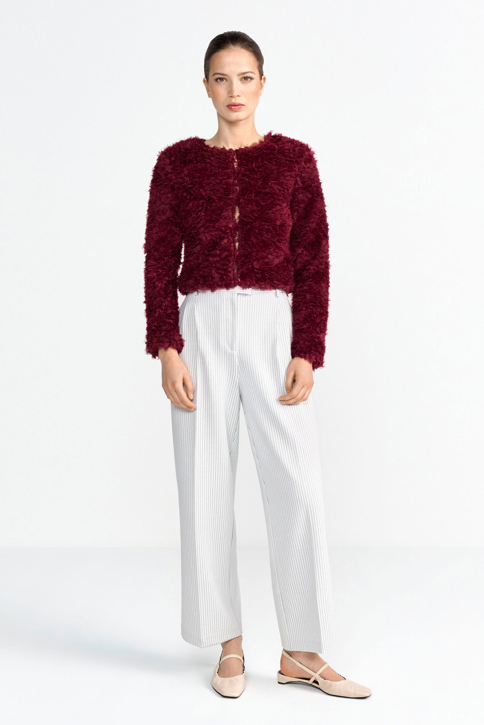 Rich & Royal |  Rich & Royal Strickjacke | Cardigan  | XL | ruby glow