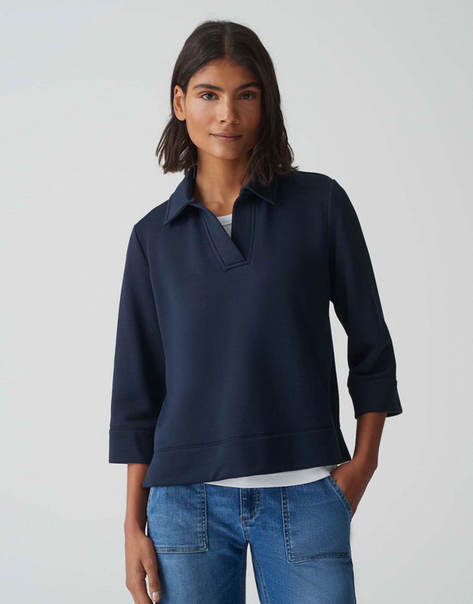 Opus |  Opus Blusenshirt  | 38 | coal blue