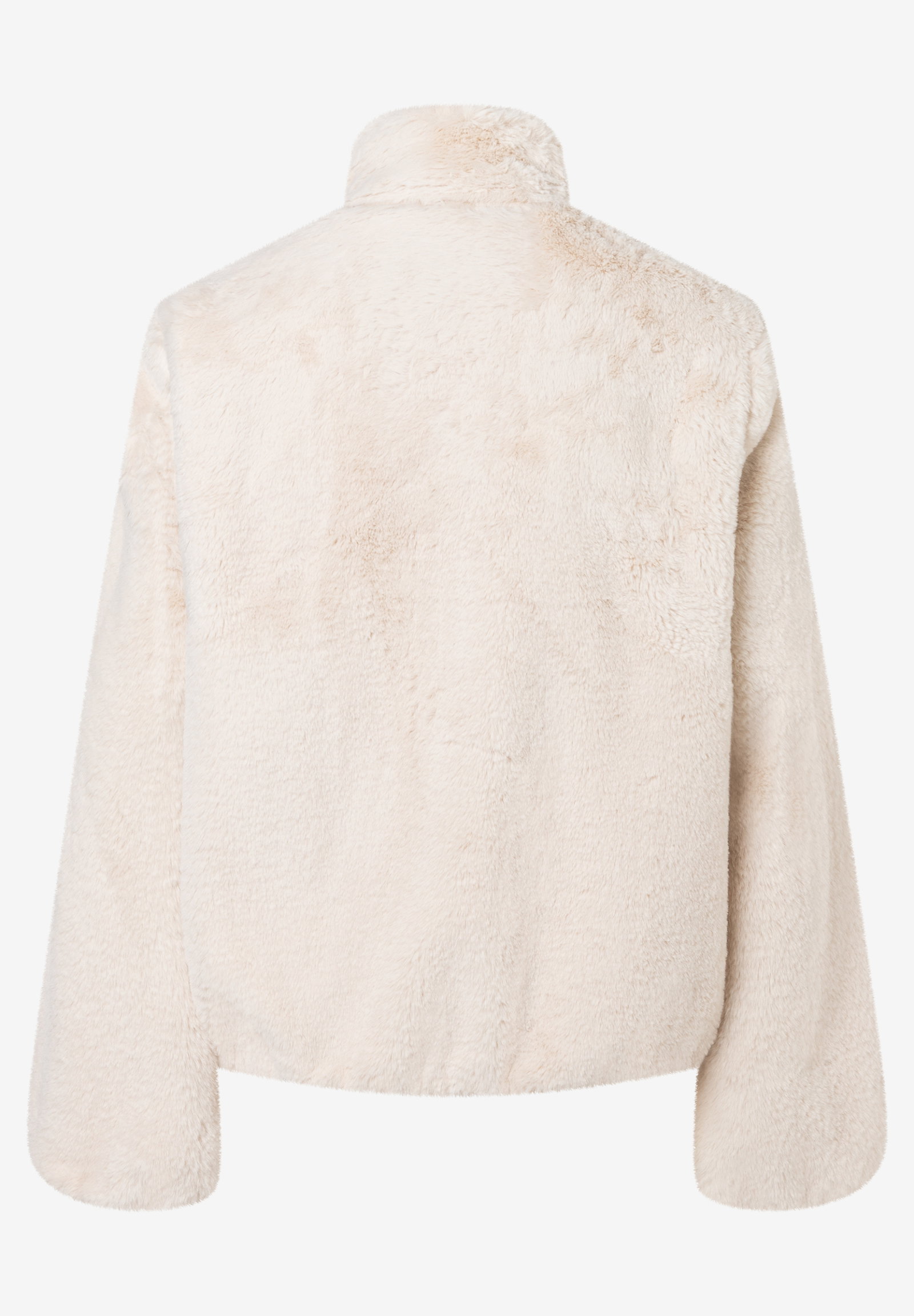 Fake Fur Blouson, powder cream #6