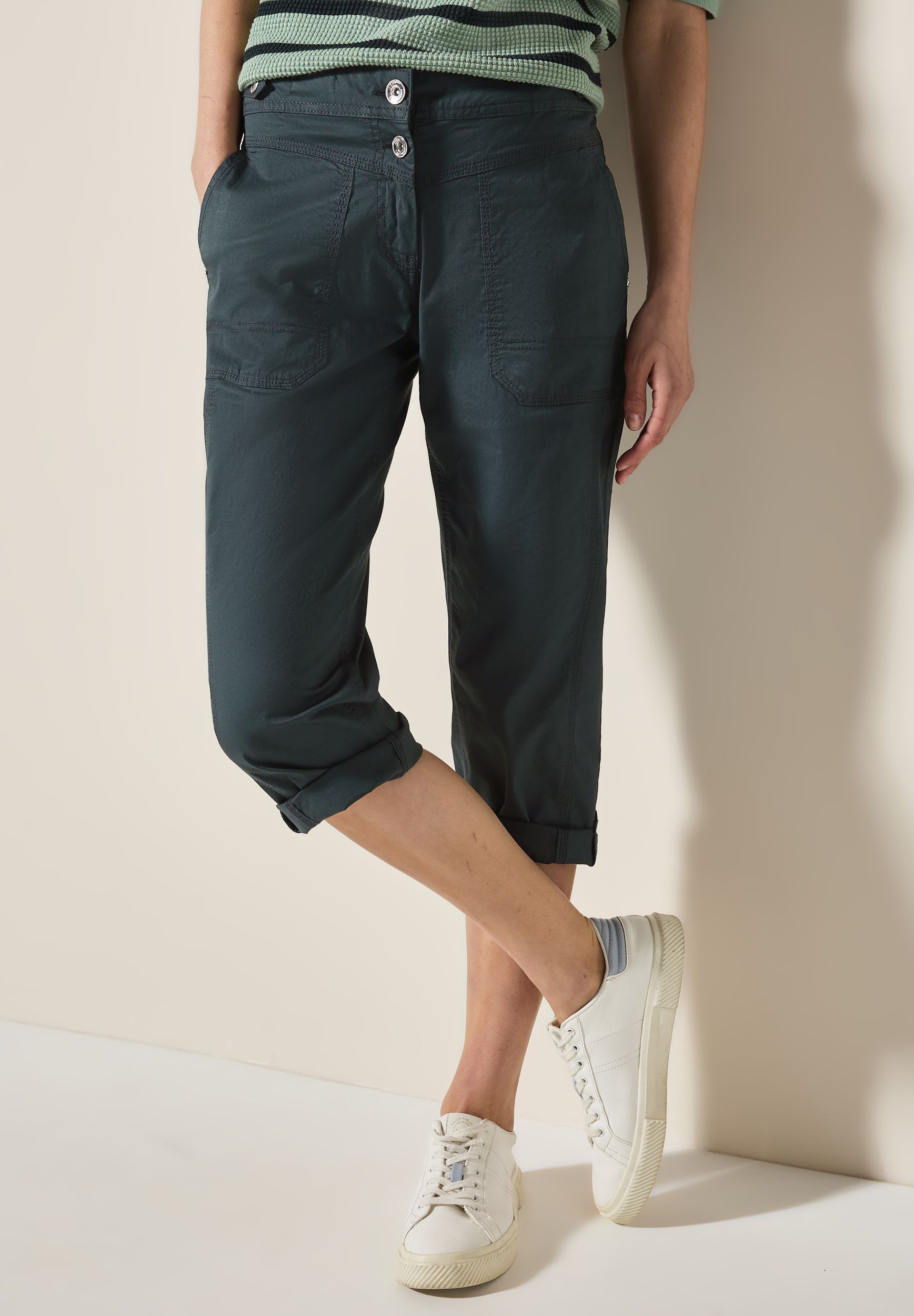 CECIL |  CECIL Jeansshorts  | 30/22 | universal blue