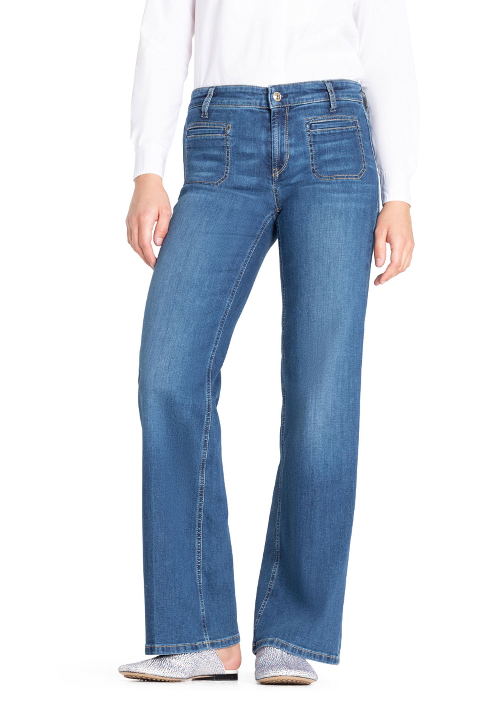 Cambio | Cambio Wide leg Jeans "Tess" | 40/33 | winter dark used