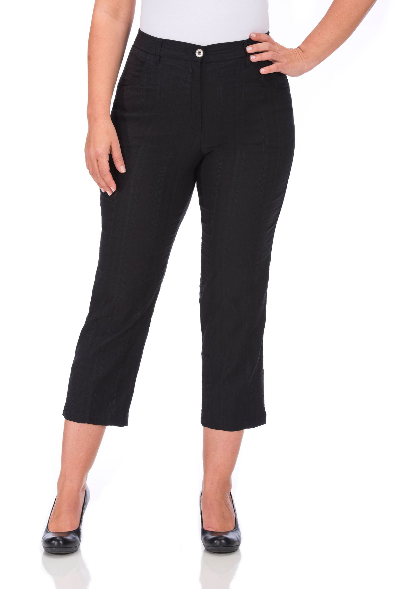 KjBrand | KJ Brand Hose "Bea 7/8" | 52 | schwarz/gestreift