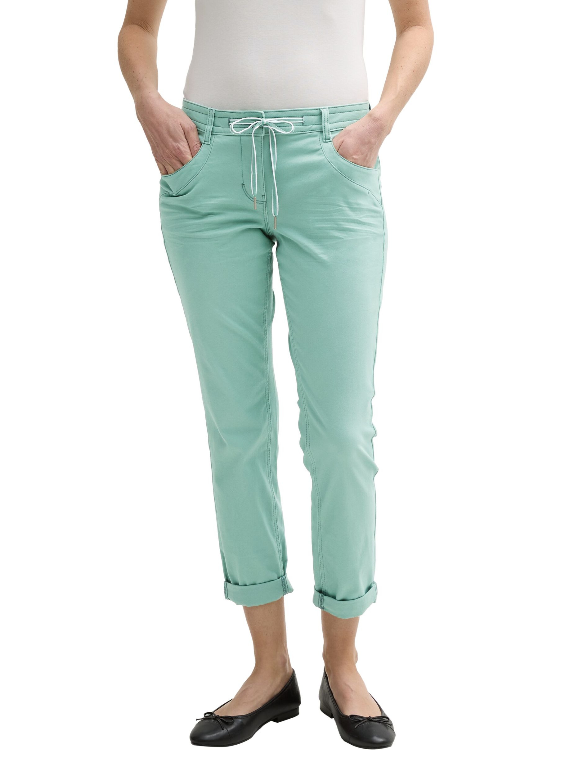 Tom Tailor |  Tom Tailor Schmale Hose  | 38/28 | faded green