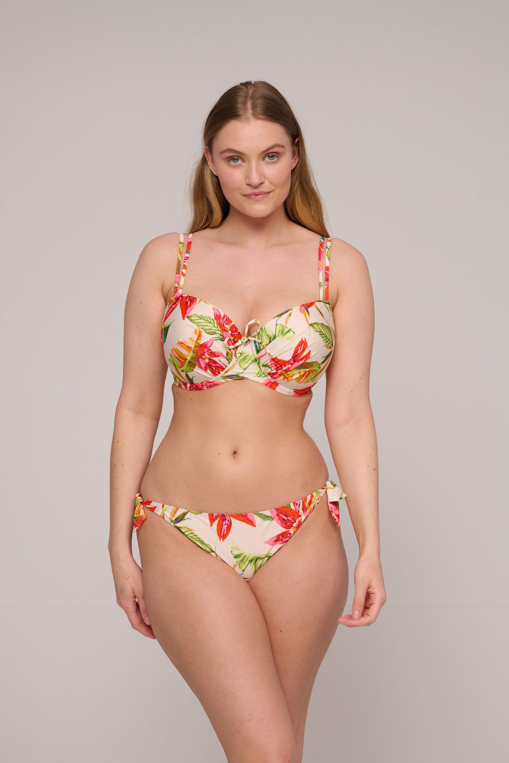 PrimaDonna |  TANZANIA Calm tropics Unterlegter Bikini Balconette | 80/G | calm tropics