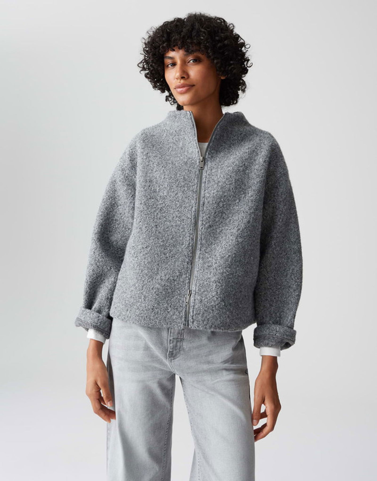Opus | Opus Funktionsjacke | 40 | easy grey