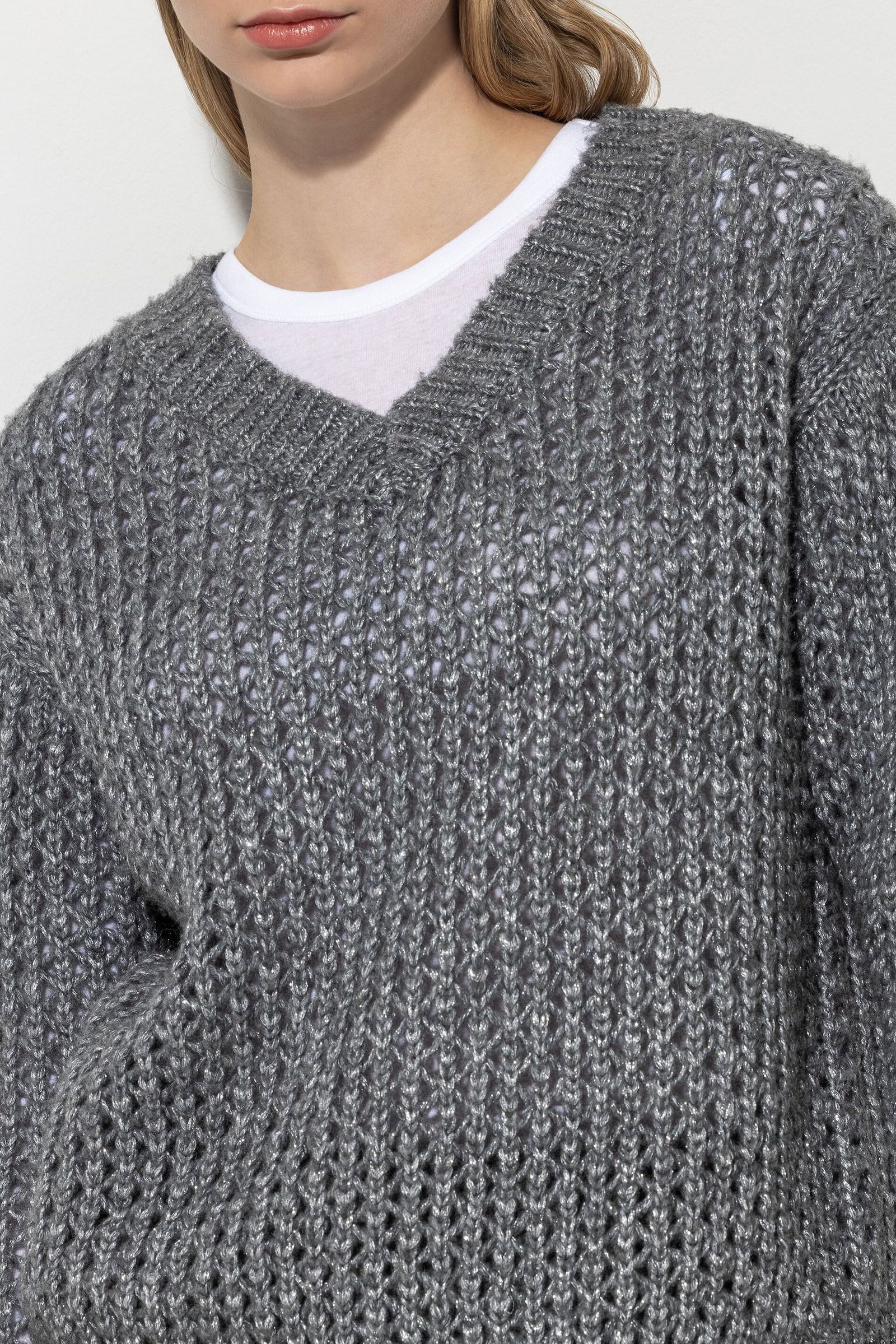 Luisa Cerano | Luisa Cerano Pullover | 42 | heather grey