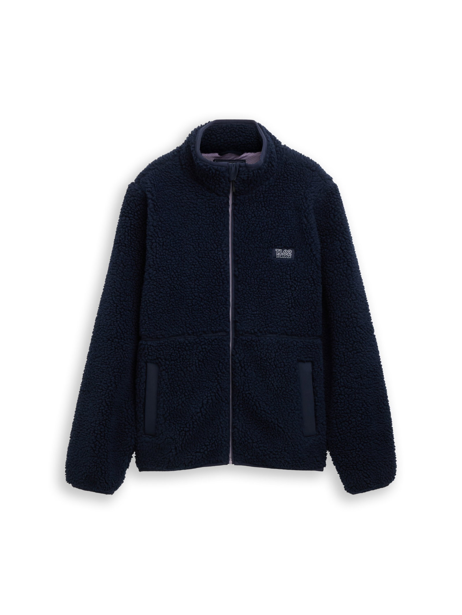 teddy fleece jacket, sky captain blue #1