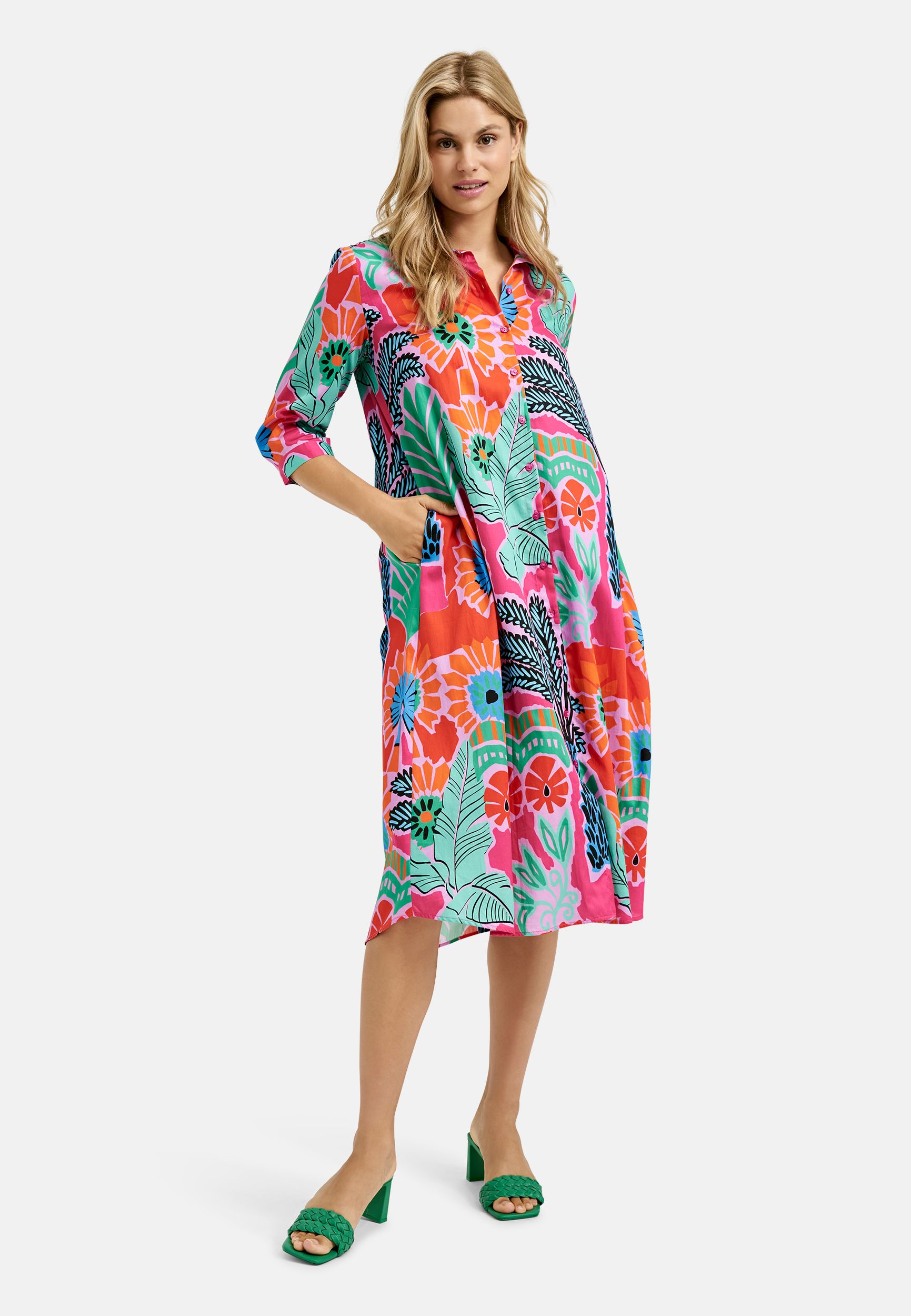 Milano |  Milano Freizeitkleid  | 46 | poppy print