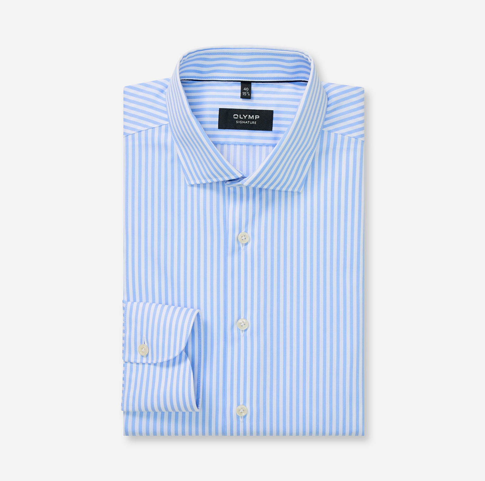 9d8857fd21b1c7f37ff1c007808cecf2 OLYMP Signature |  OLYMP Signature Hemd Modern Fit  | 41 | bleu