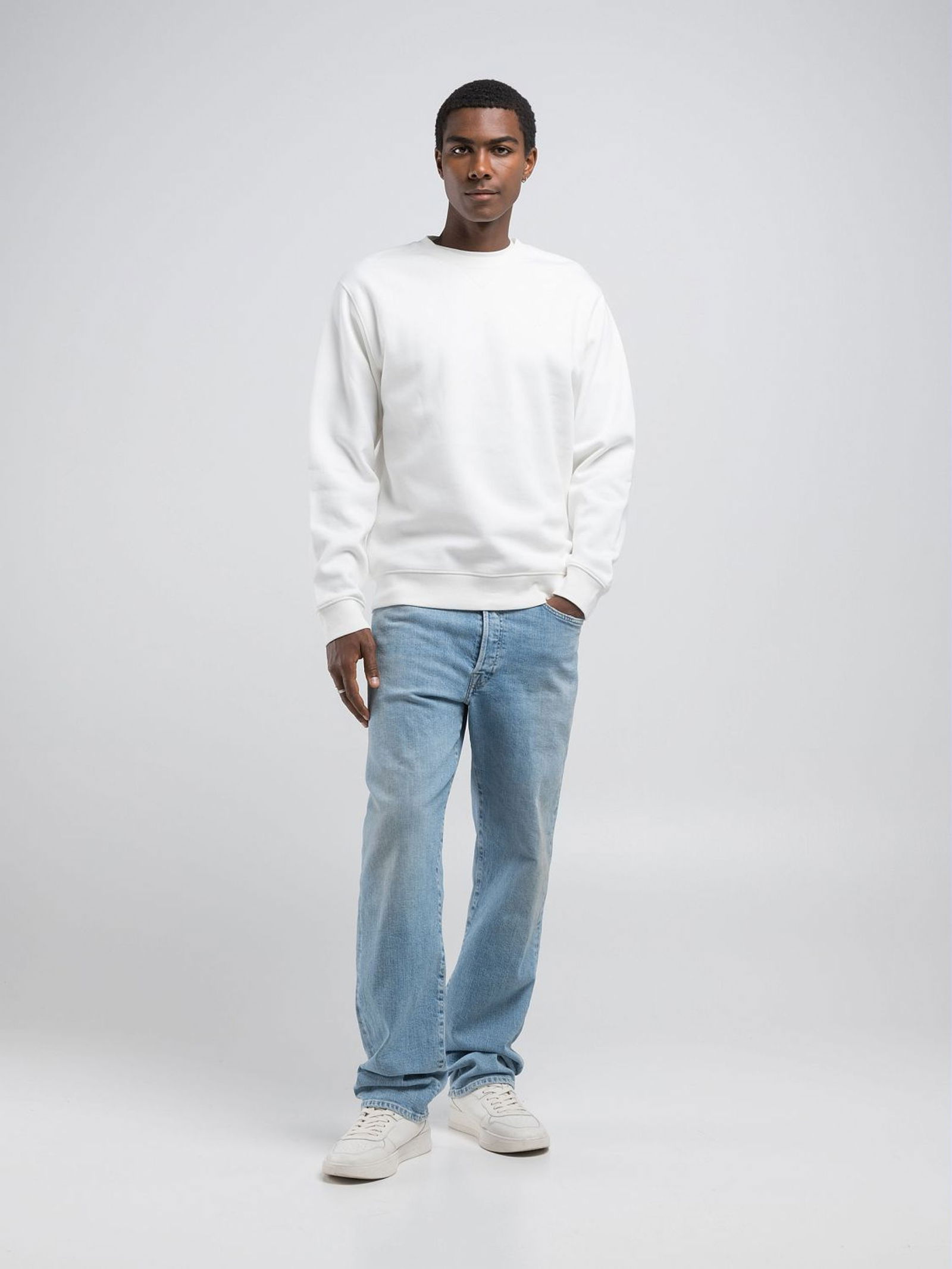 Replay |  Replay Sweatshirt | XL | natural white