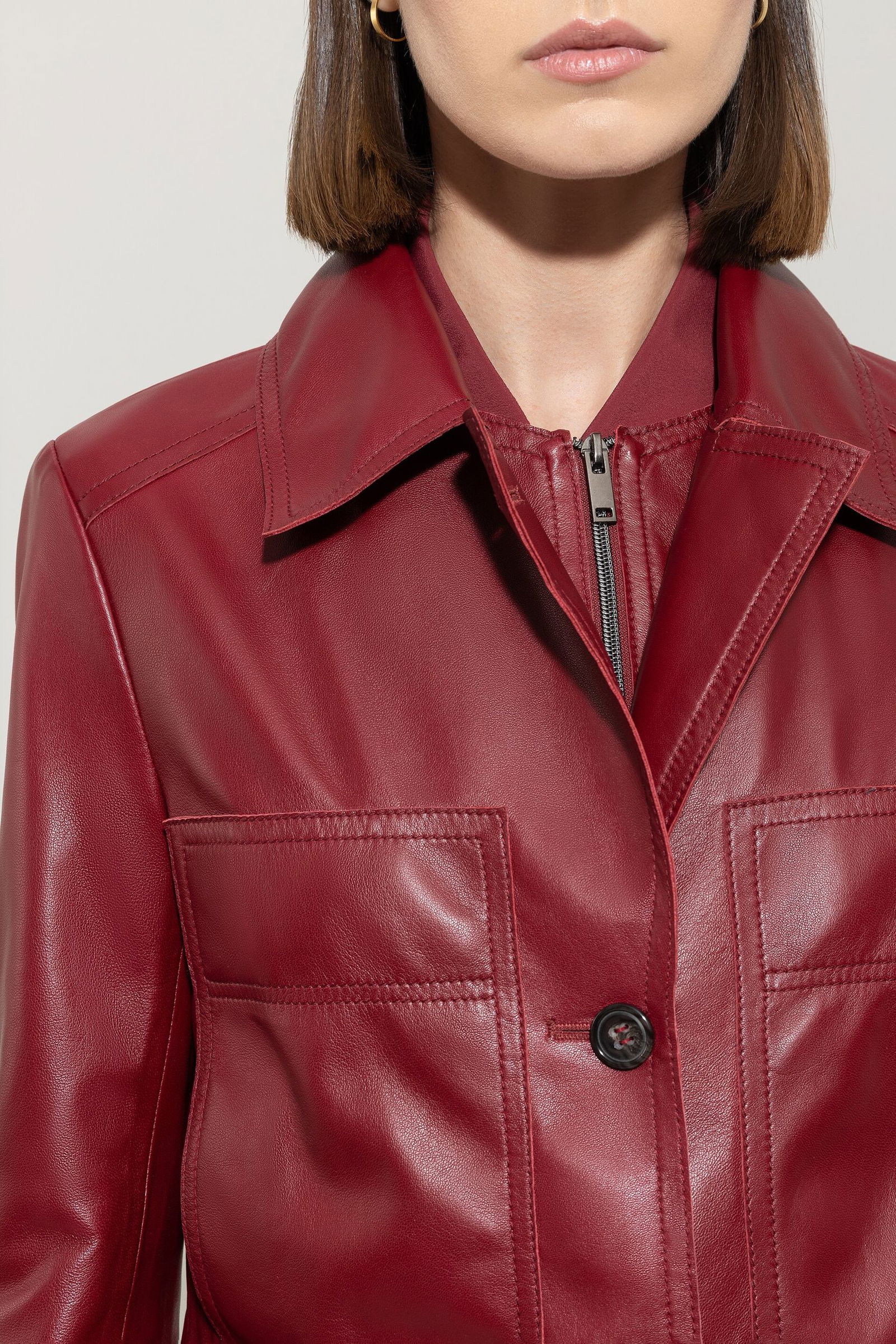  | Jacke, berry red | 36 | 1952_472
