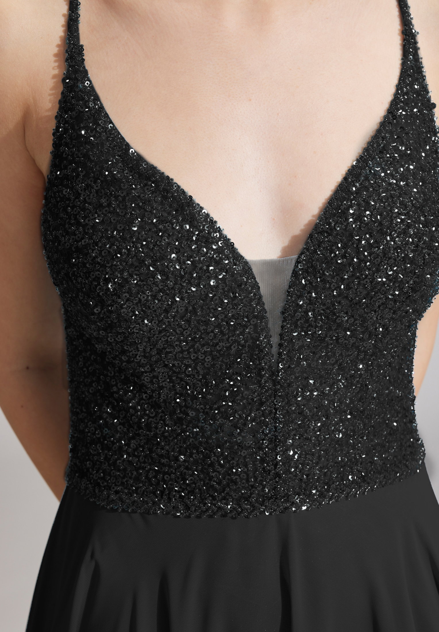 Hey Kyla Abendkleid aus Materialmix #5