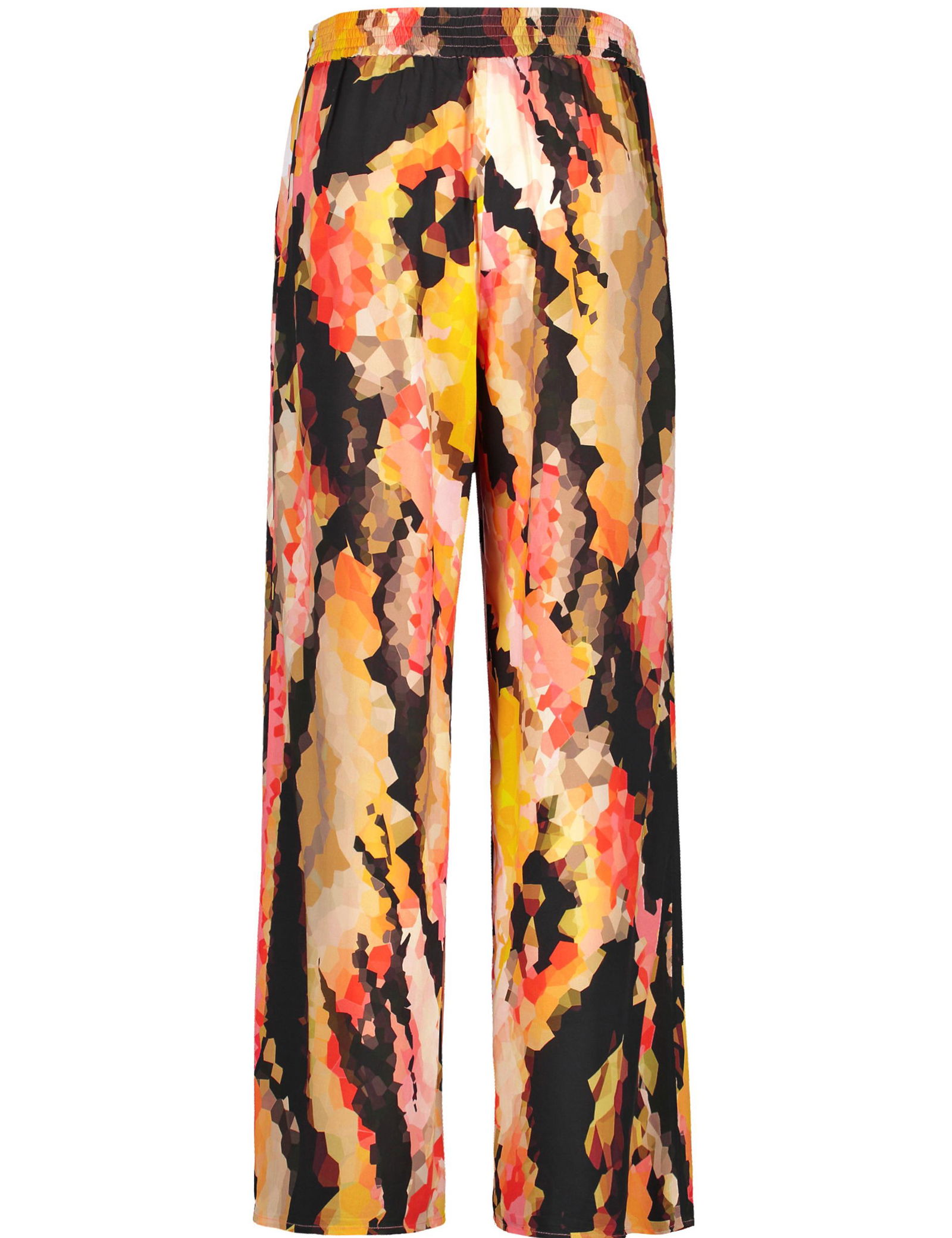 Palazzohose mit Bindegürtel aus EcoVero Viskose